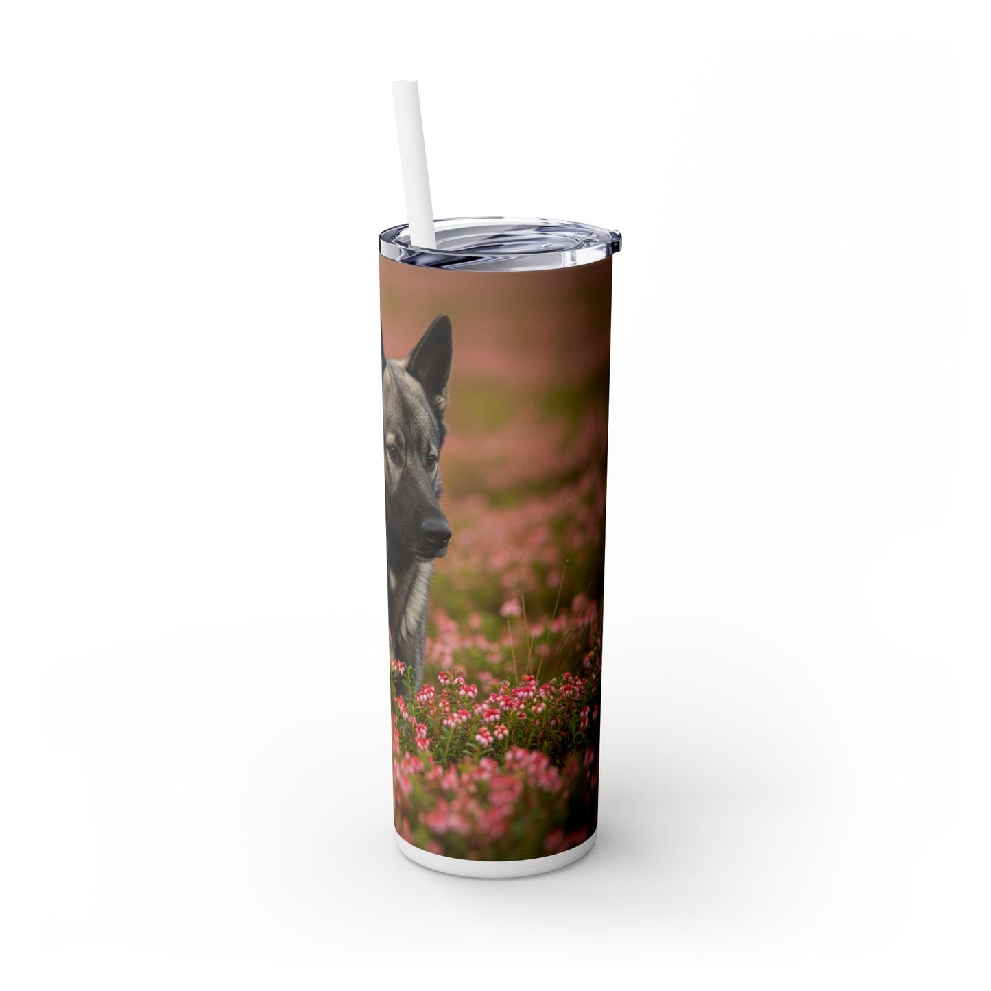 Norwegian Elkhound Tumbler with Straw, 20oz