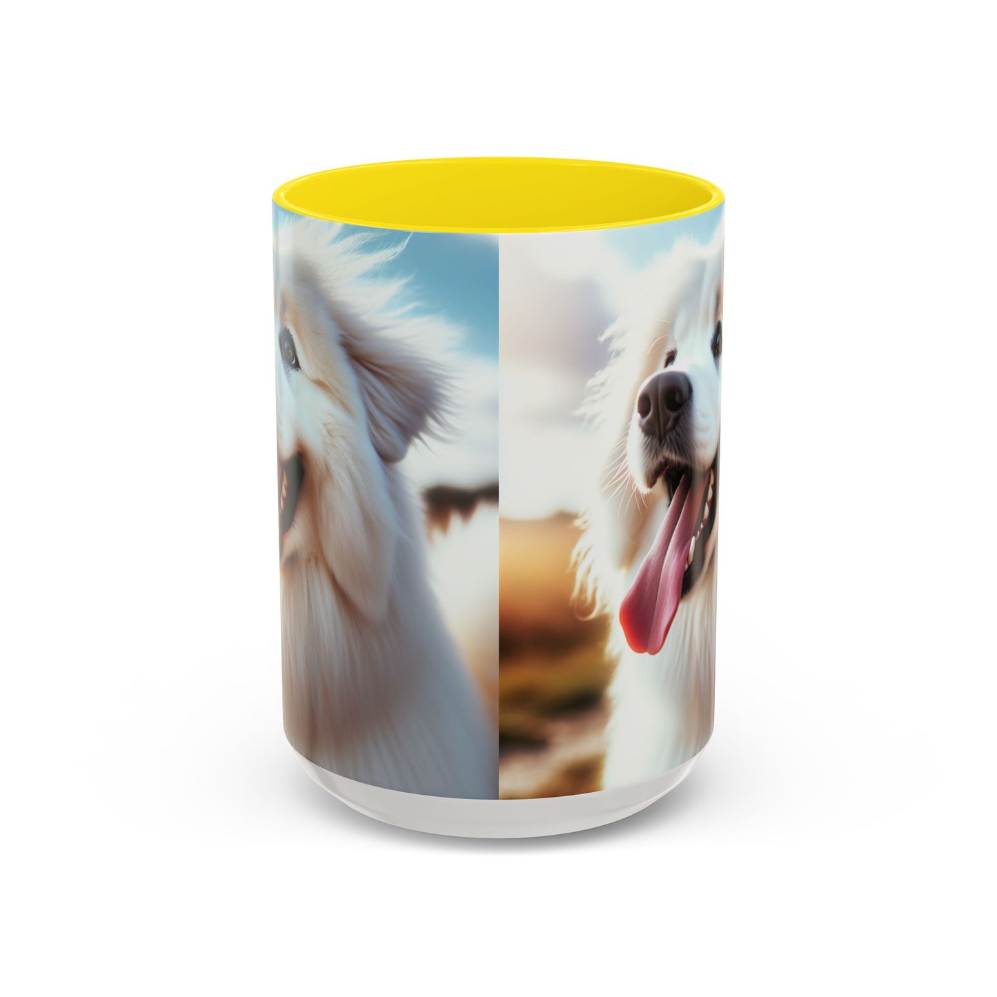 Pyrenean Mountain Dog Accent Coffee Mug - Perfect Gift for Dog Lovers