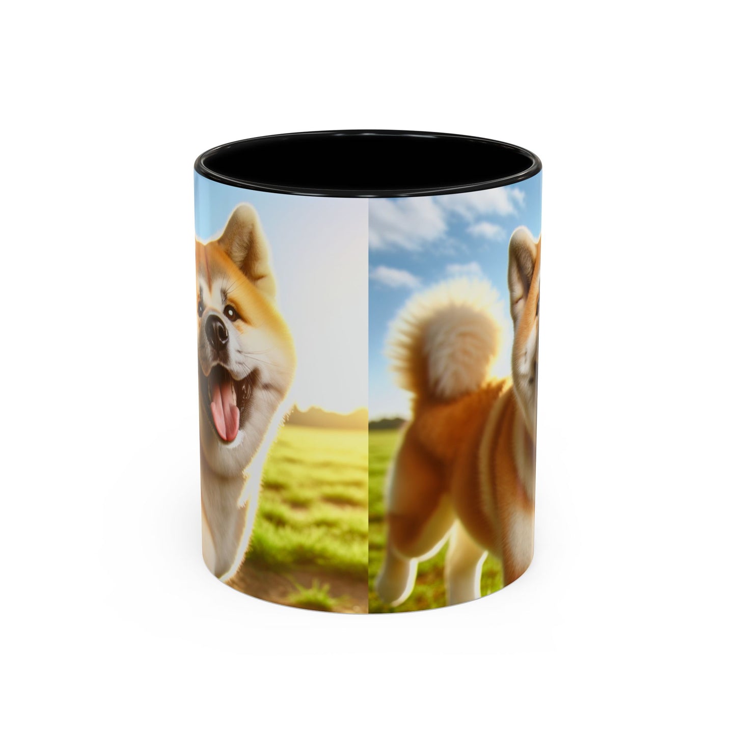 Akita Accent Coffee Mug - Perfect Gift for Dog Lovers