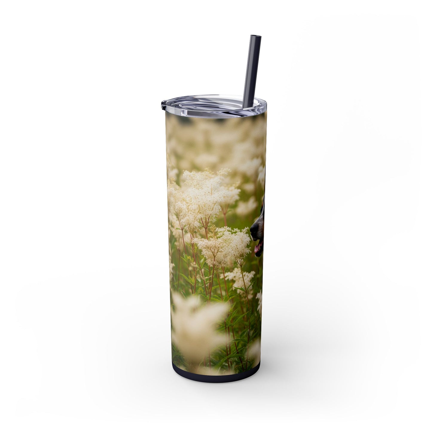 Lancashire Heeler Tumbler with Straw, 20oz