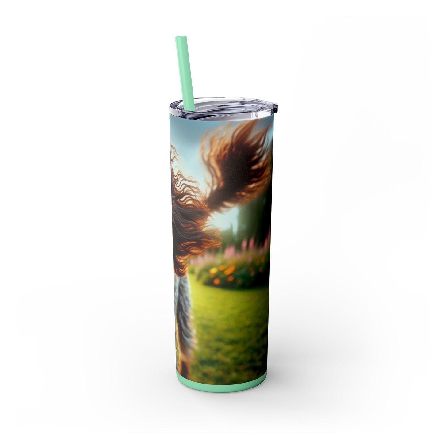 Pudelpointer Tumbler with Straw, 20oz