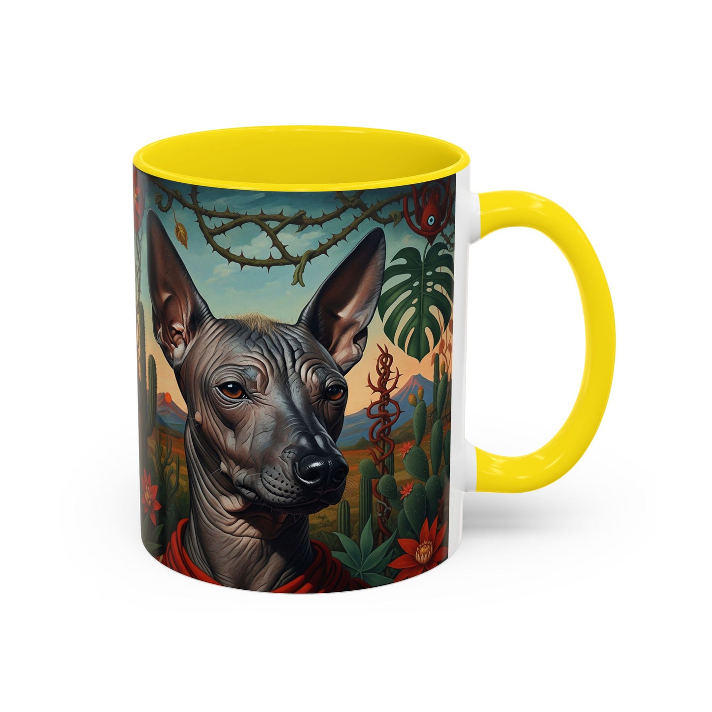Xoloitzcuintli Accent Coffee Mug - Perfect Gift for Dog Lovers