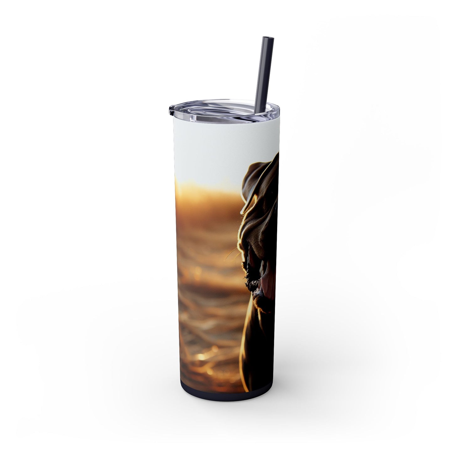 Cane Corso Tumbler with Straw, 20oz