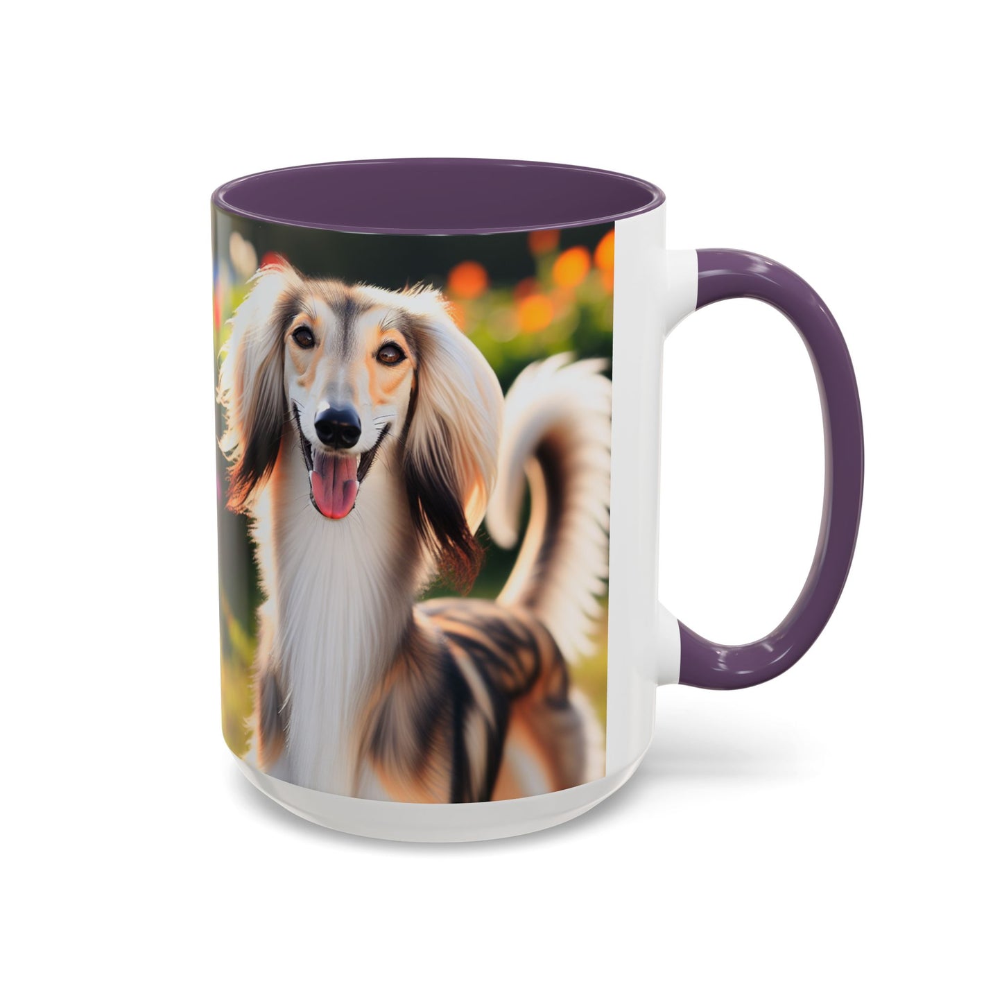 Saluki Accent Coffee Mug - Perfect Gift for Dog Lovers