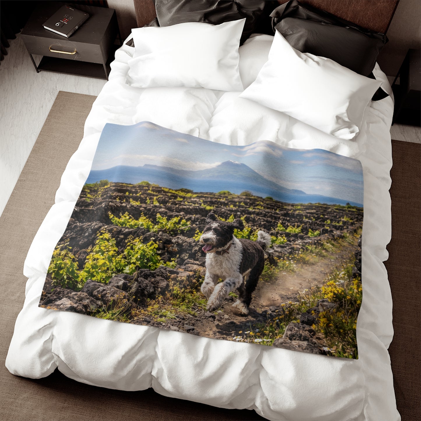 Portuguese Water Dog Blanket