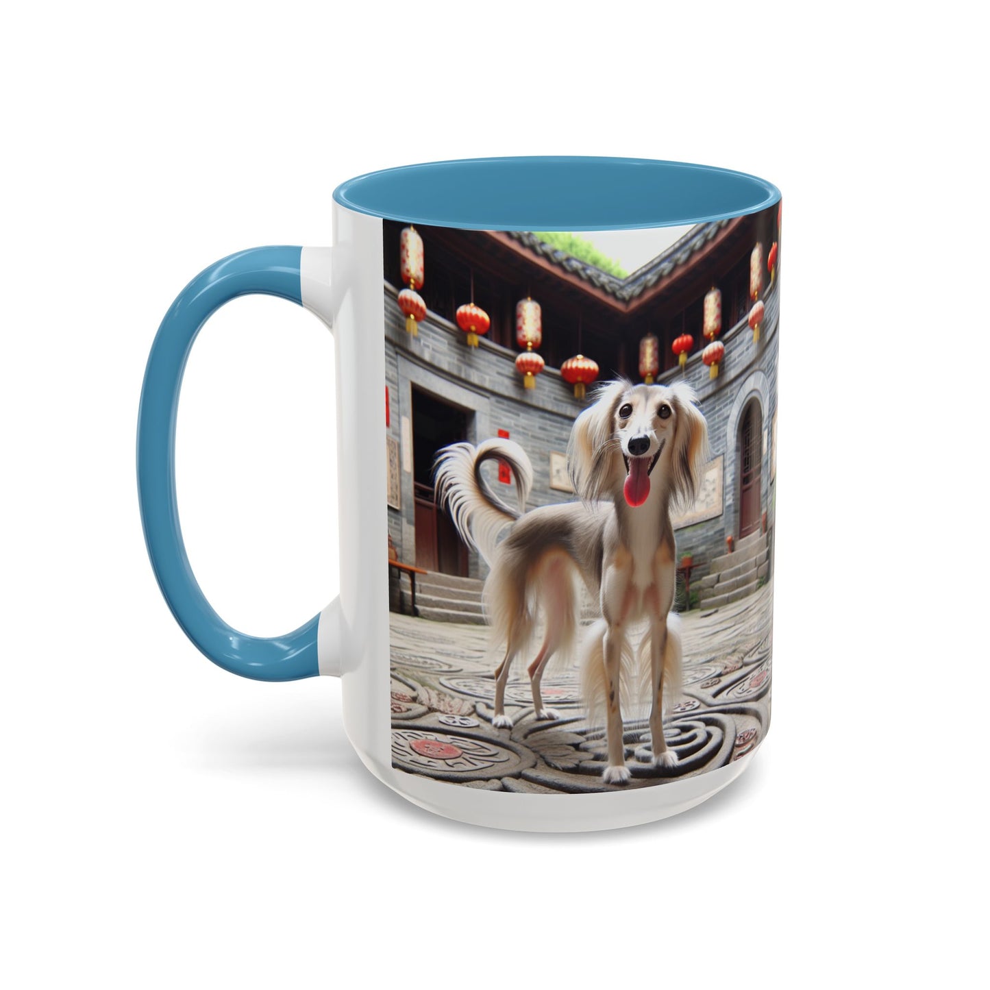 Chinese Saluki Accent Coffee Mug - Perfect Gift for Dog Lovers