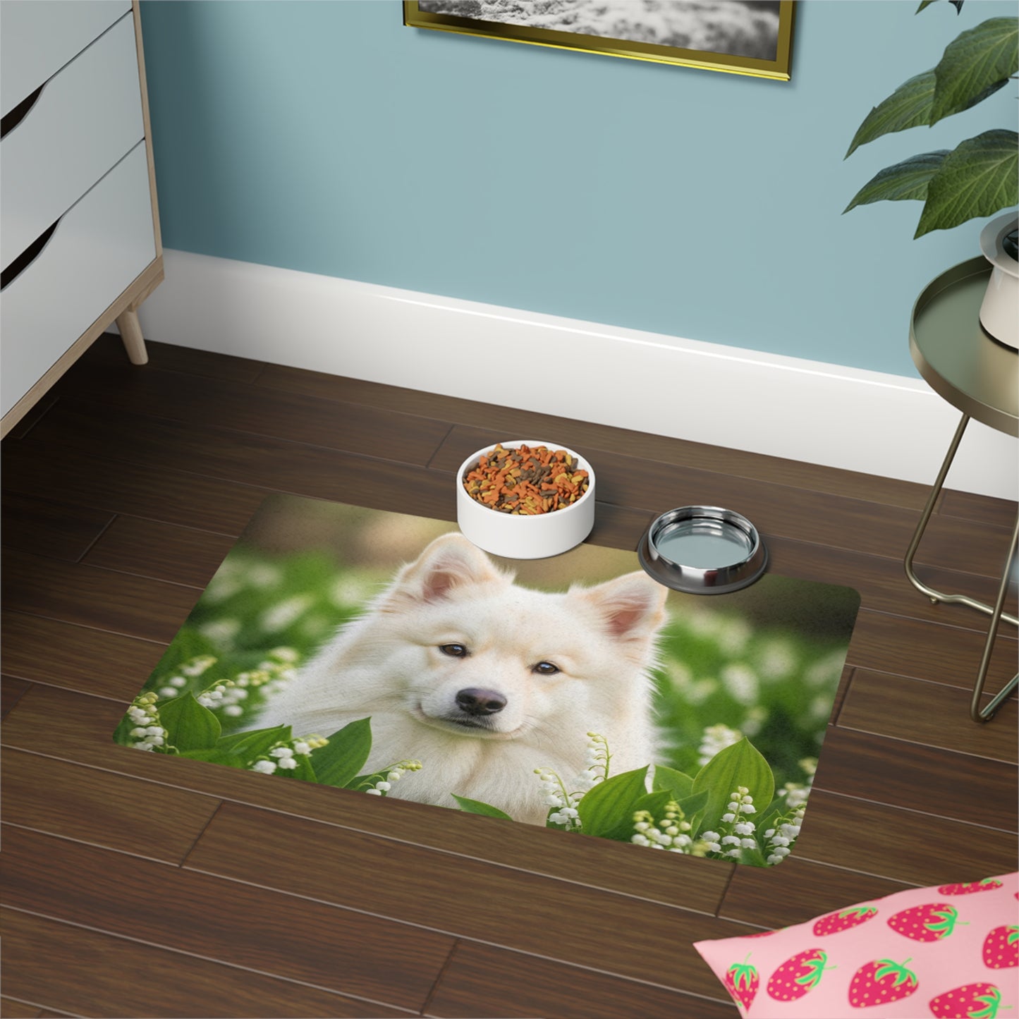 Pet Food Mat (12x18) - Finnish Lapphund