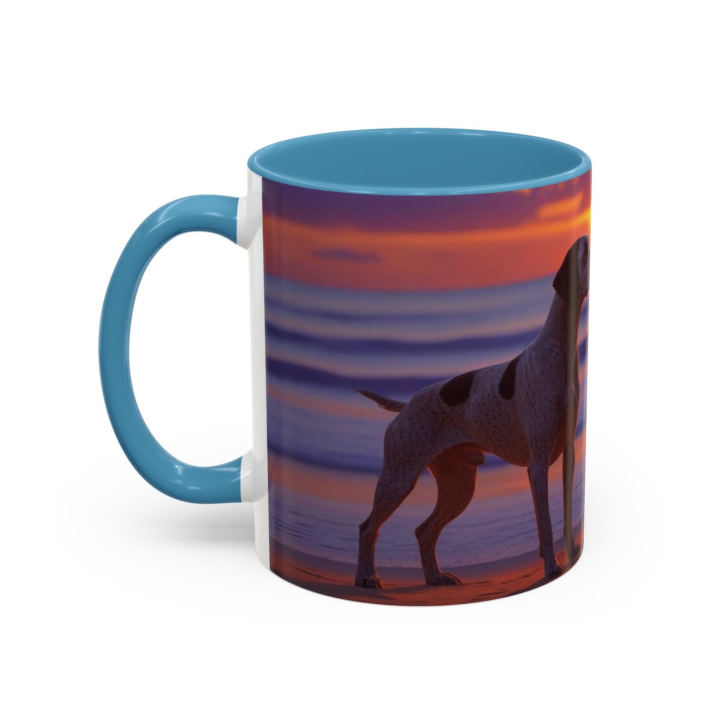 German Shorthaired Pointer Love Accent Coffee Mug - Perfect Gift for Dog Lovers