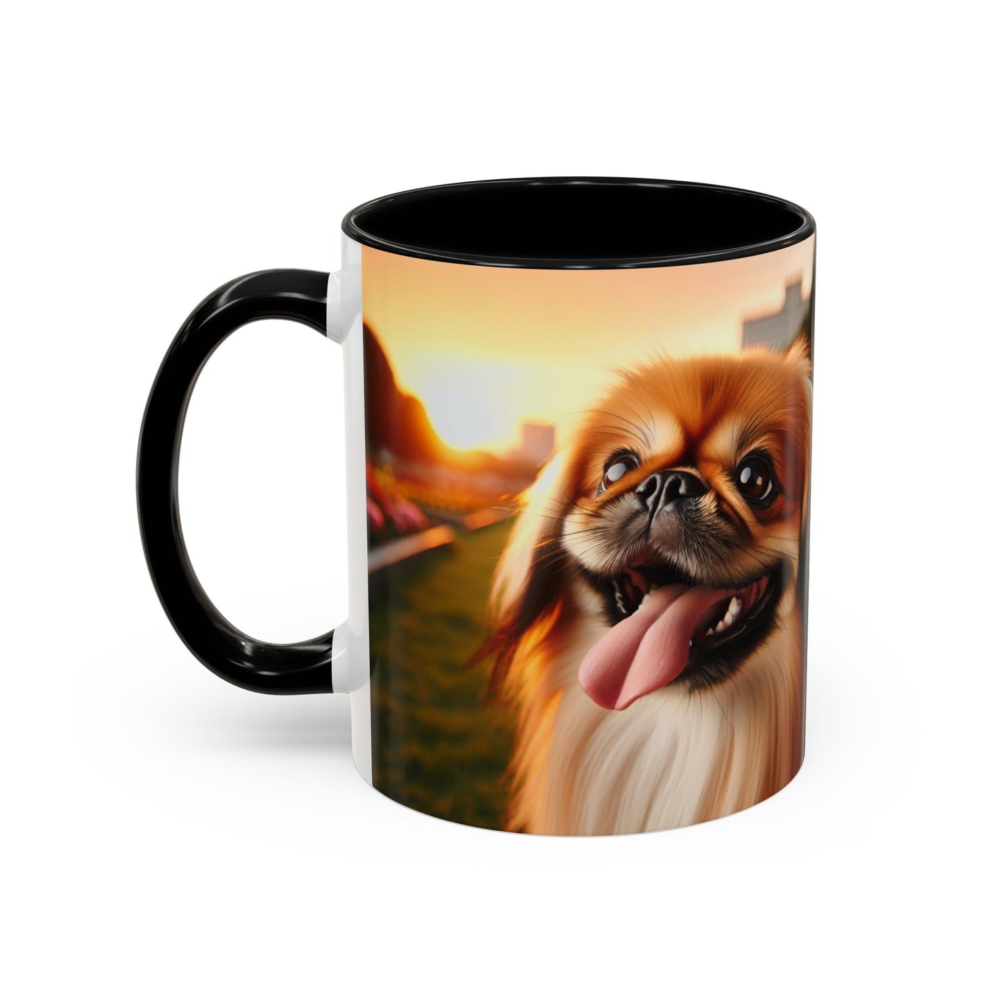 Pekingese Accent Coffee Mug - Perfect Gift for Dog Lovers