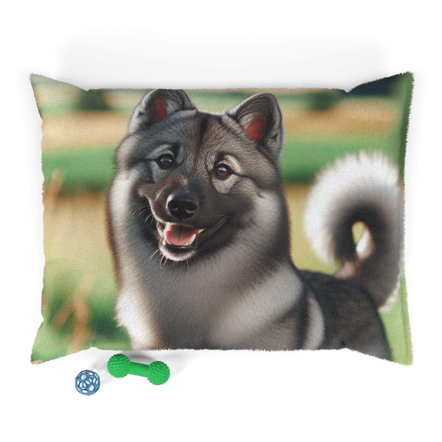 Norwegian Elkhound Pet Bed