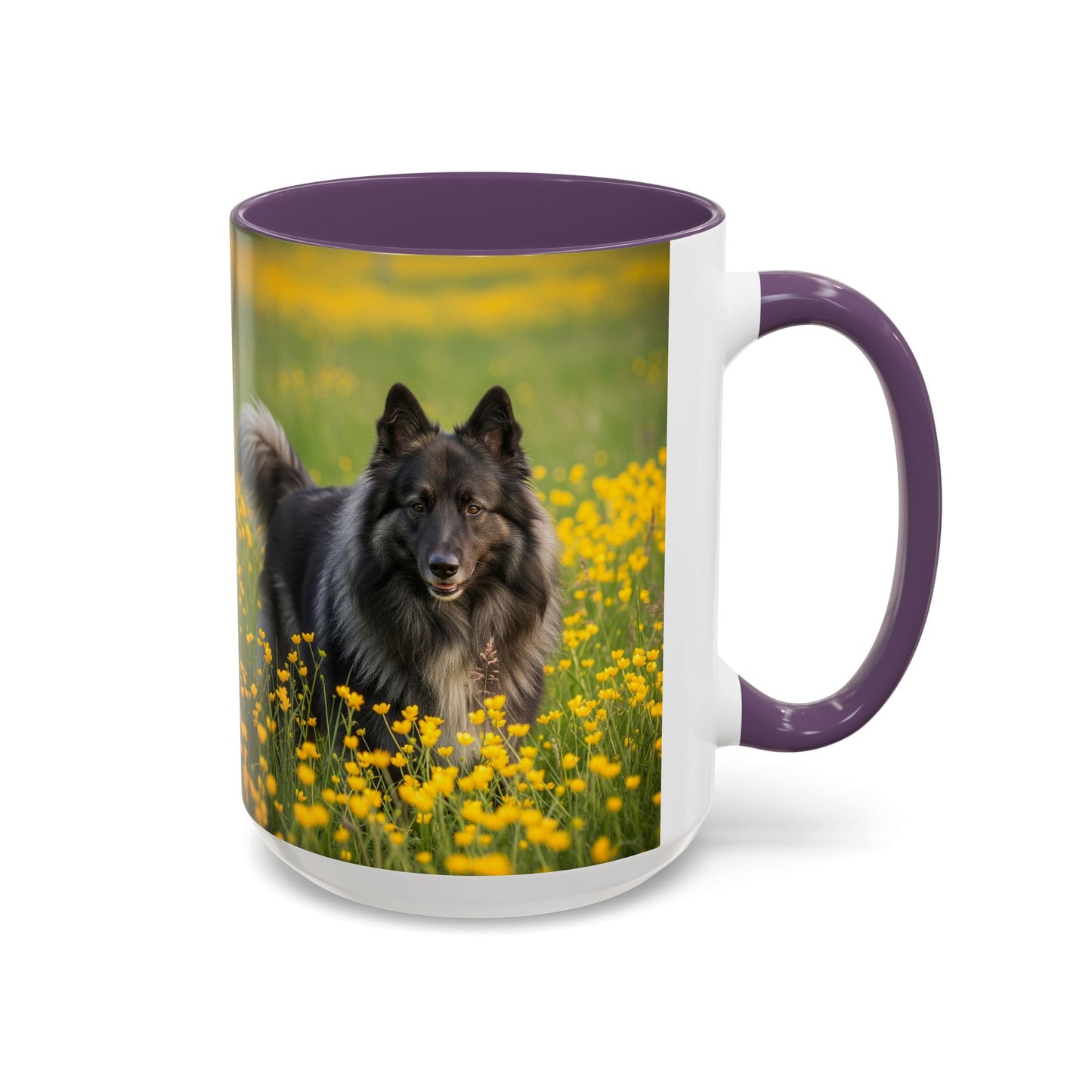 Belgian Sheepdog Accent Coffee Mug - Perfect Gift for Dog Lovers
