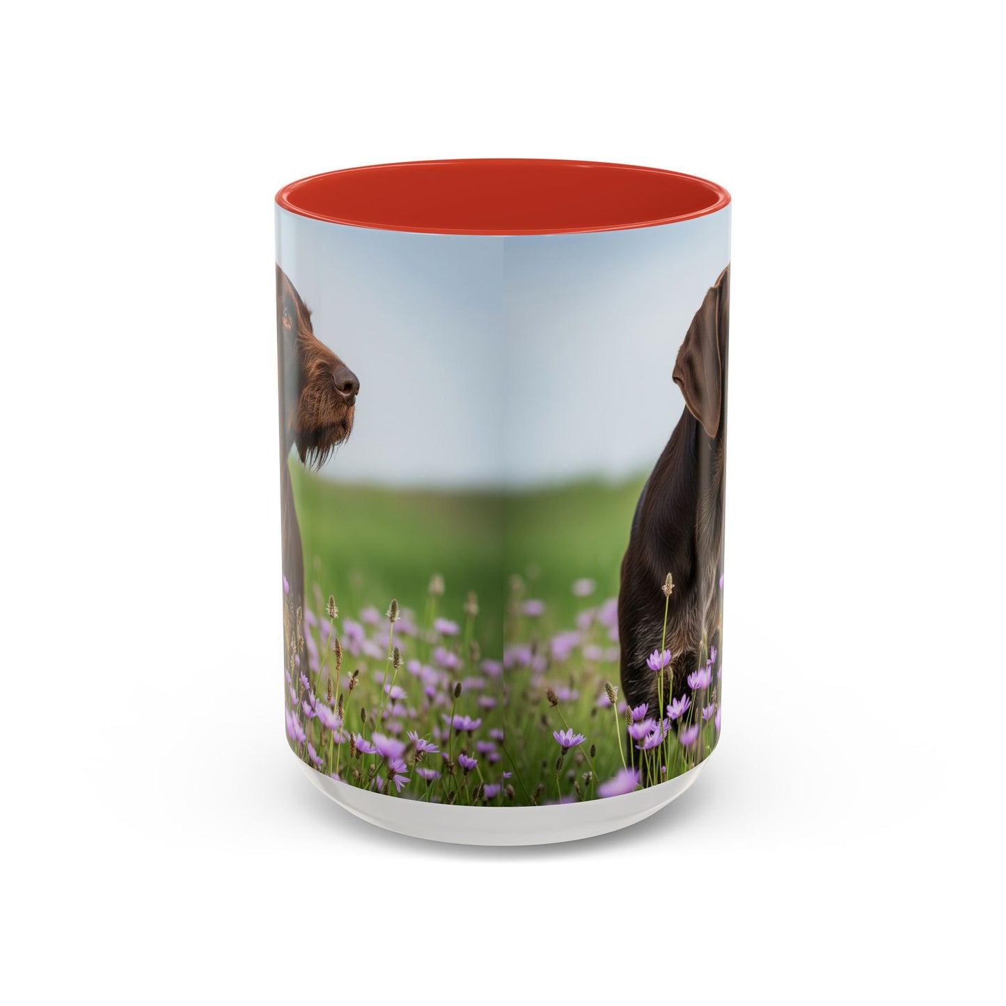 German Wirehaired Pointer Accent Coffee Mug - Perfect Gift for Dog Lovers