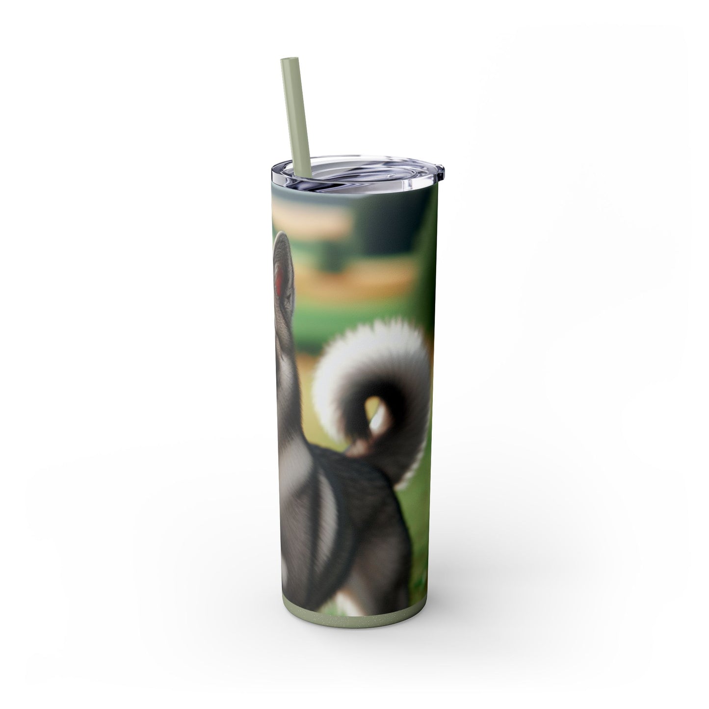 Norwegian Elkhound Tumbler with Straw, 20oz