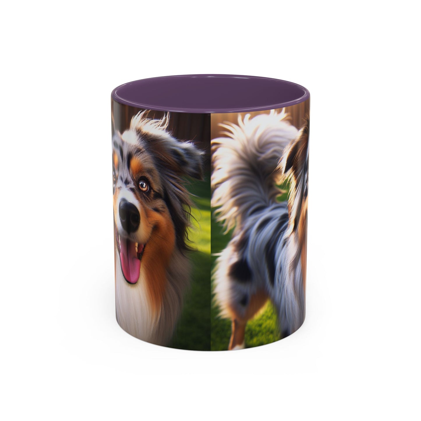 Australian Shepherd Accent Coffee Mug - Perfect Gift for Dog Lovers