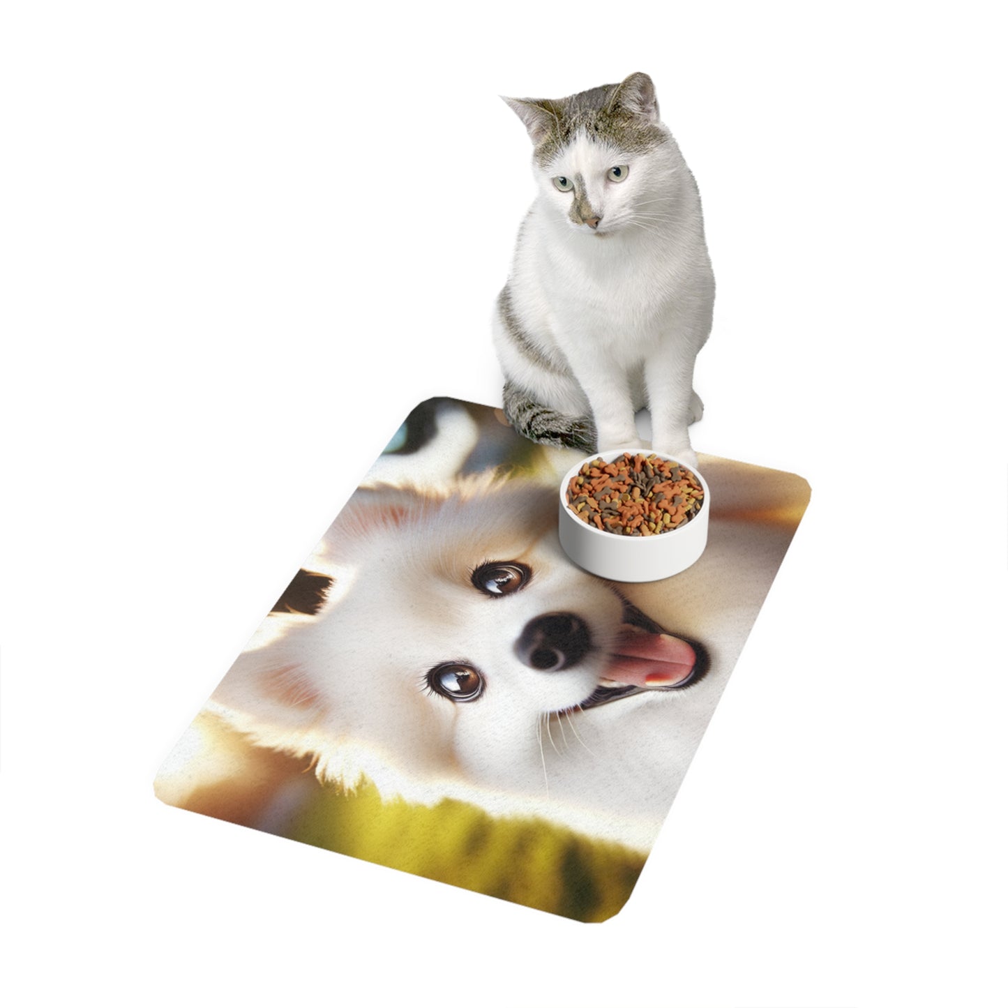 Pet Food Mat (12x18) - Volpino Italiano