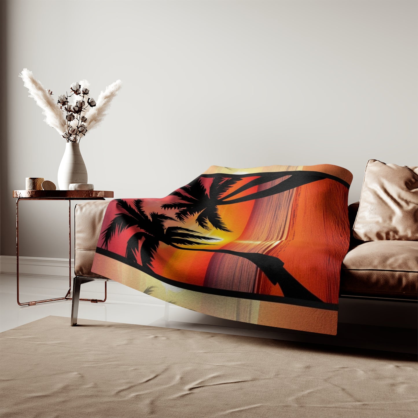 Brilliant Sunrise Sweatshirt Blanket