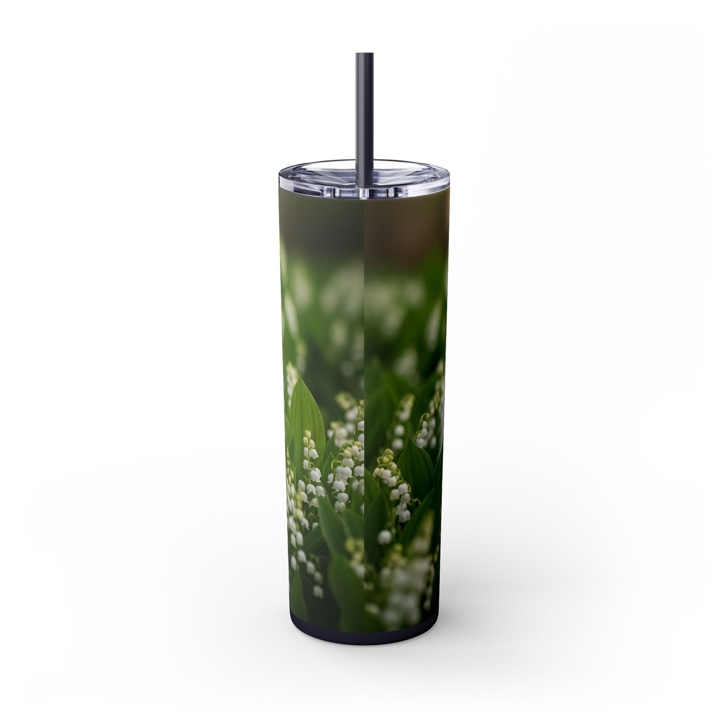 Finnish Lapphund Skinny Tumbler with Straw, 20oz