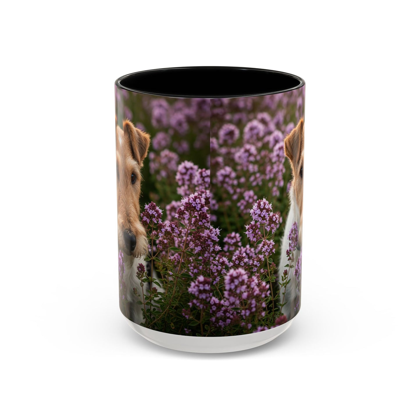 Fox Terrier Accent Coffee Mug - Perfect Gift for Dog Lovers
