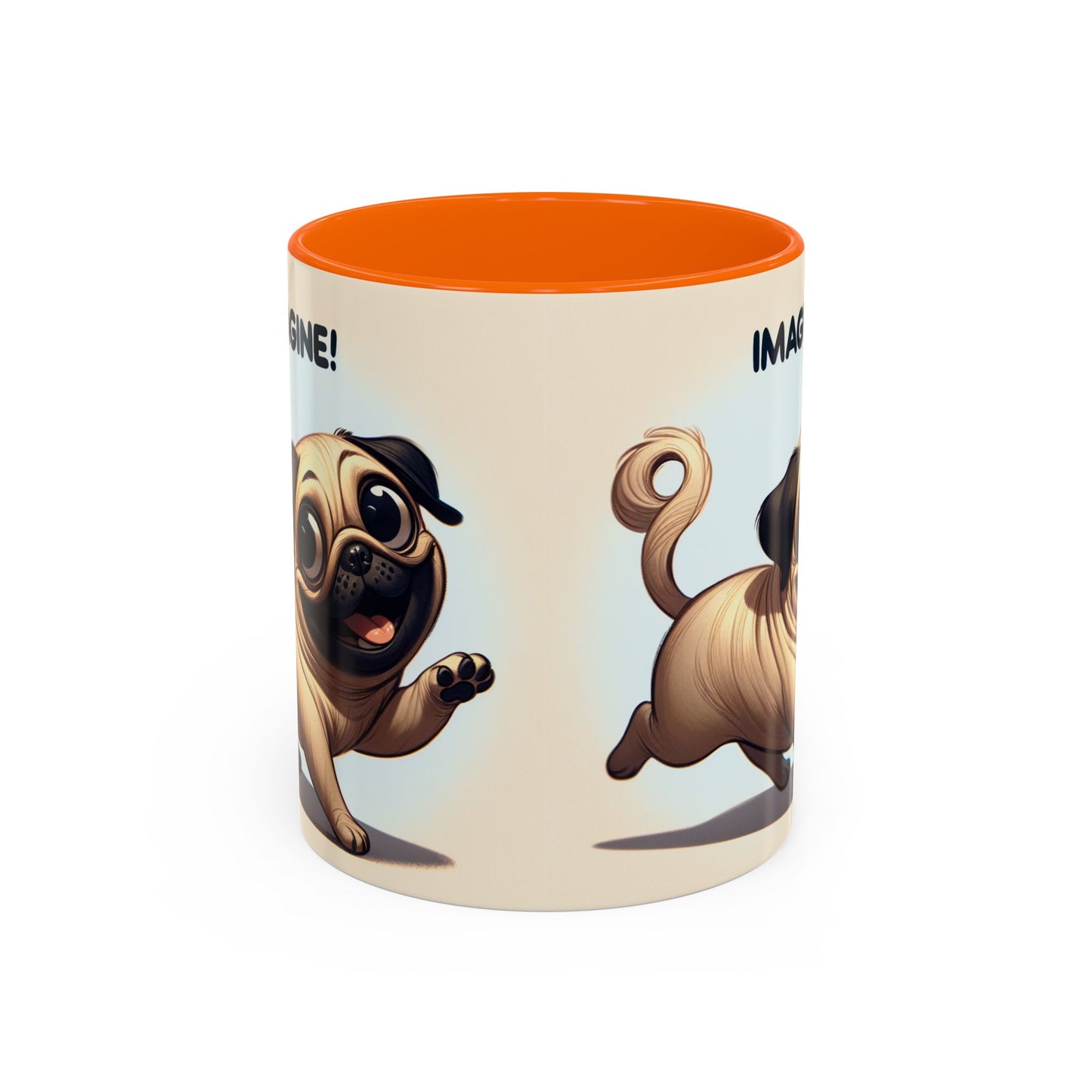Pug Accent Coffee Mug - Perfect Gift for Dog Lovers