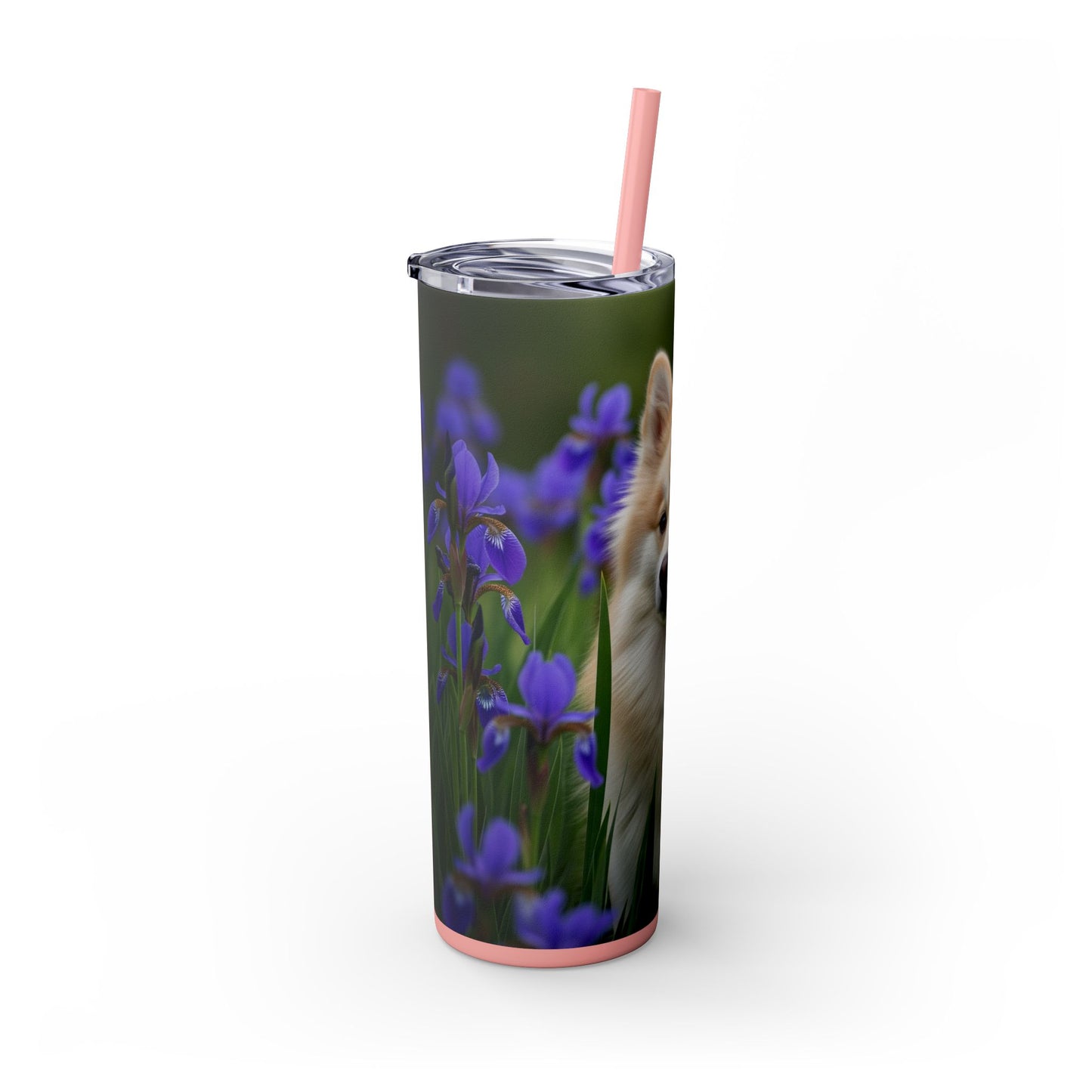 Pomsky Tumbler with Straw, 20oz