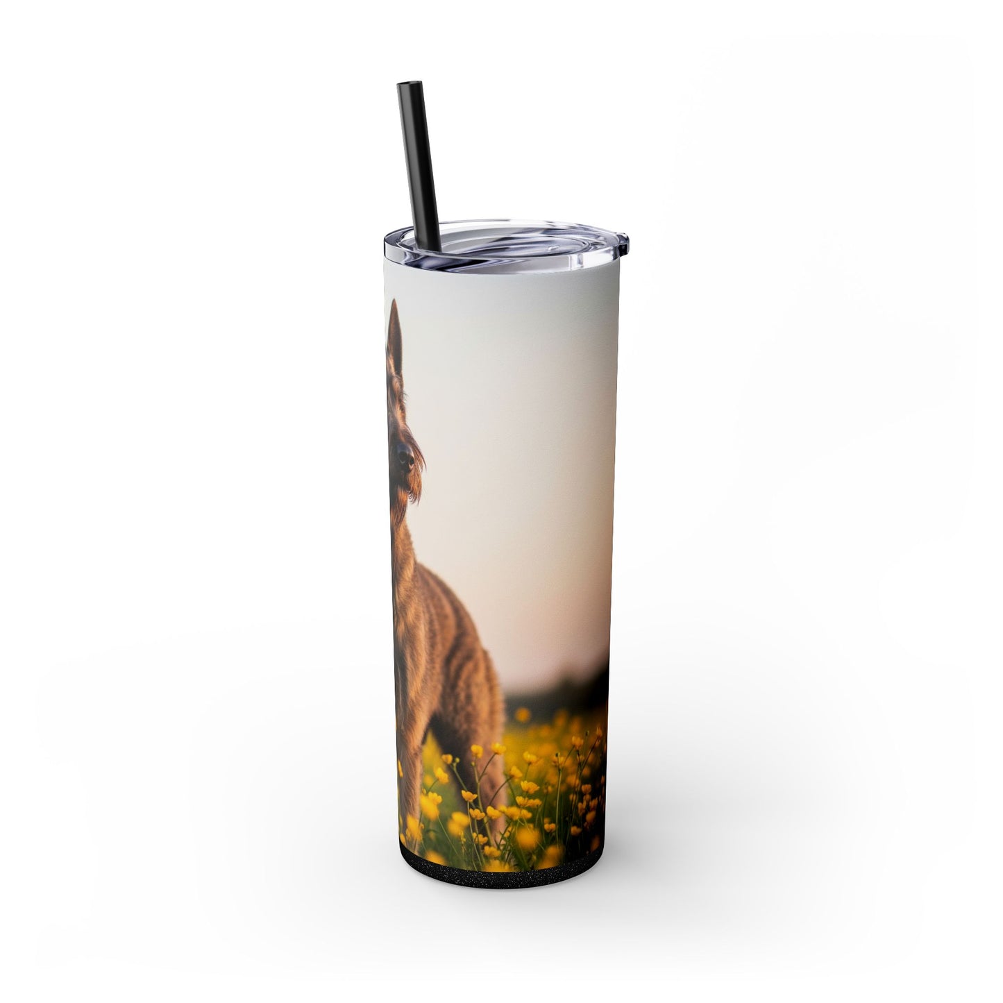 Bouvier des Flandres Tumbler with Straw, 20oz