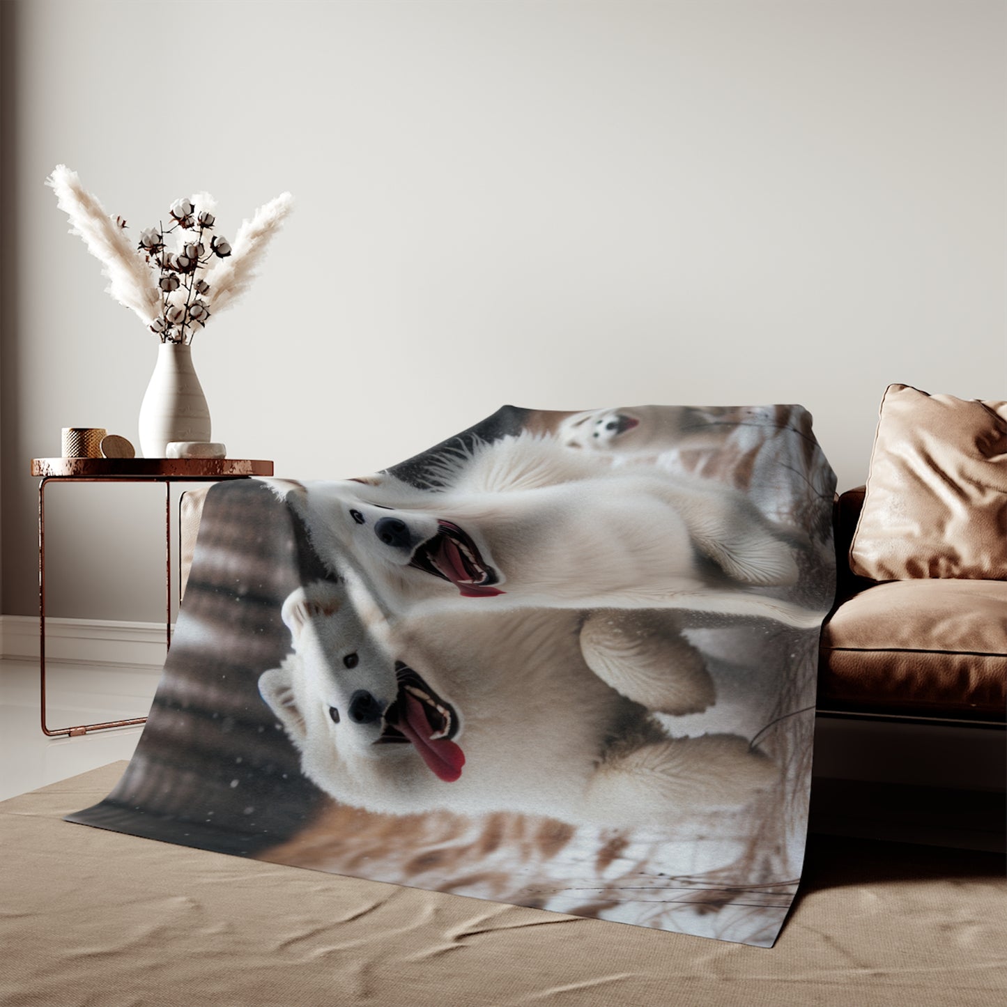 Yakutian Laikas Sweatshirt Blanket