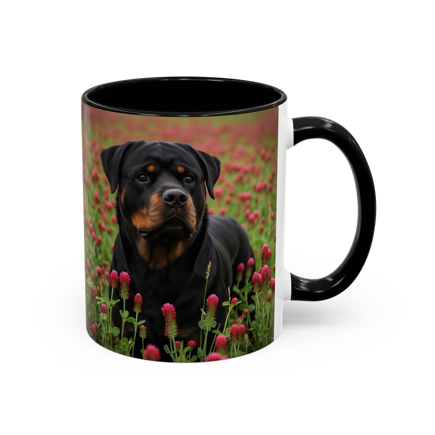 Rottweiler Accent Coffee Mug - Perfect Gift for Dog Lovers