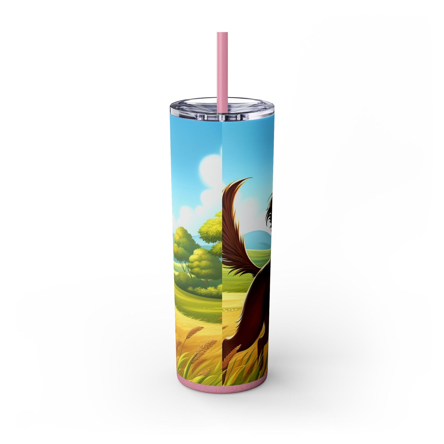 Field Spaniel Tumbler with Straw, 20oz