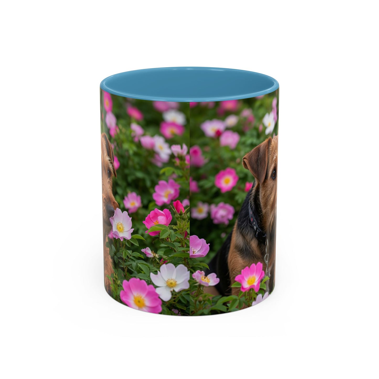 Teddy Roosevelt Terrier Accent Coffee Mug - Perfect Gift for Dog Lovers