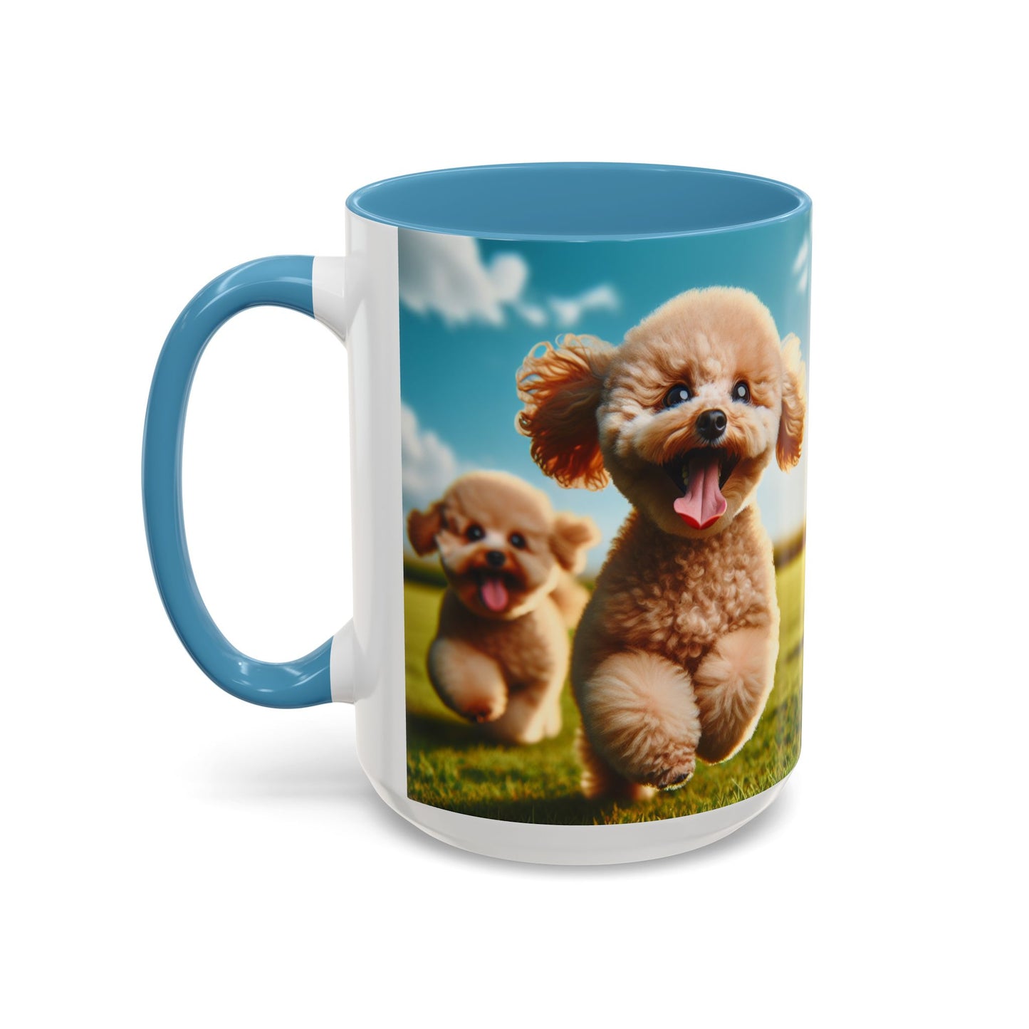 Toy Poodle Accent Coffee Mug - Perfect Gift for Dog Lovers