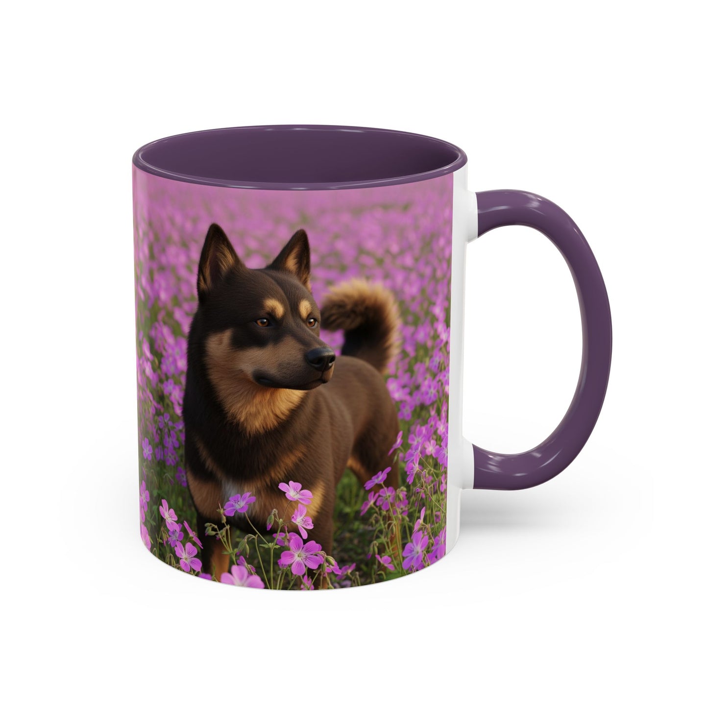 Cadabomb Okami Accent Coffee Mug - Perfect Gift for Dog Lovers