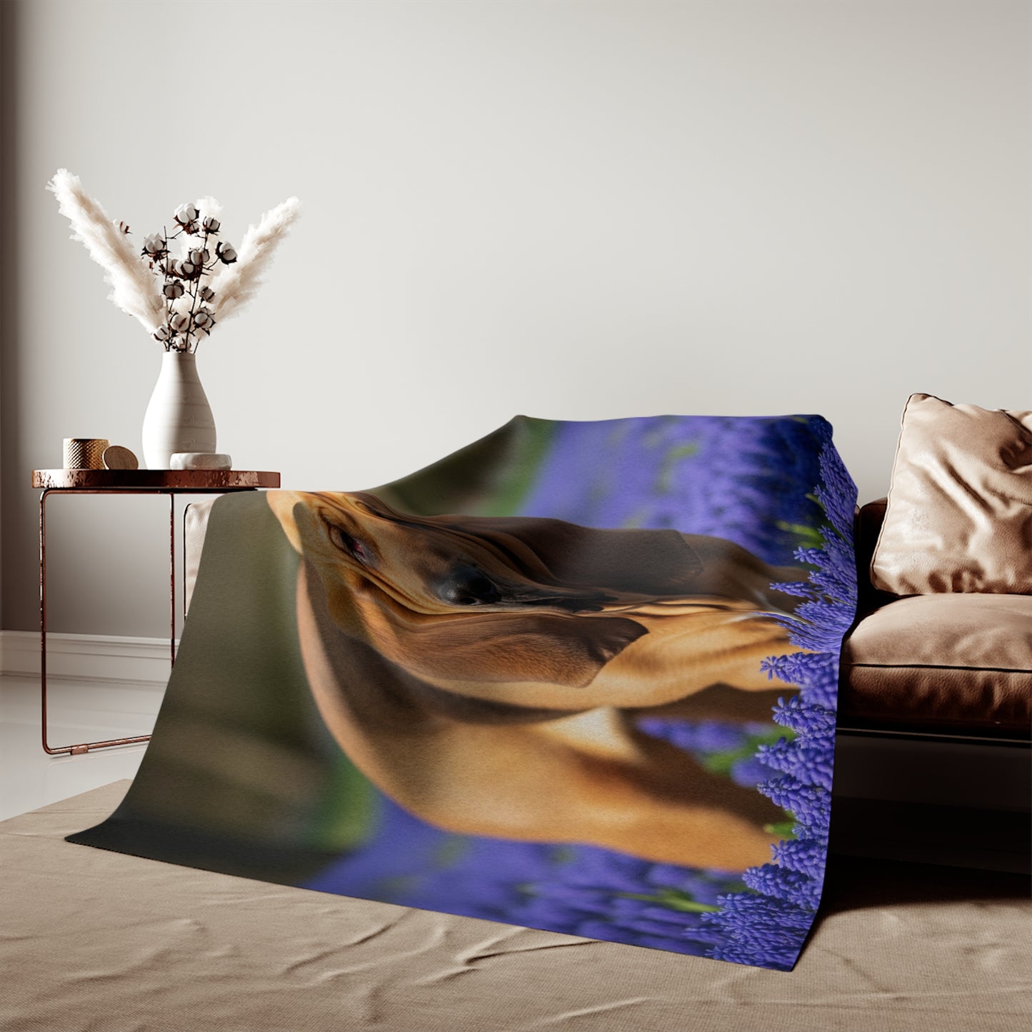 Bloodhound Sweatshirt Blanket