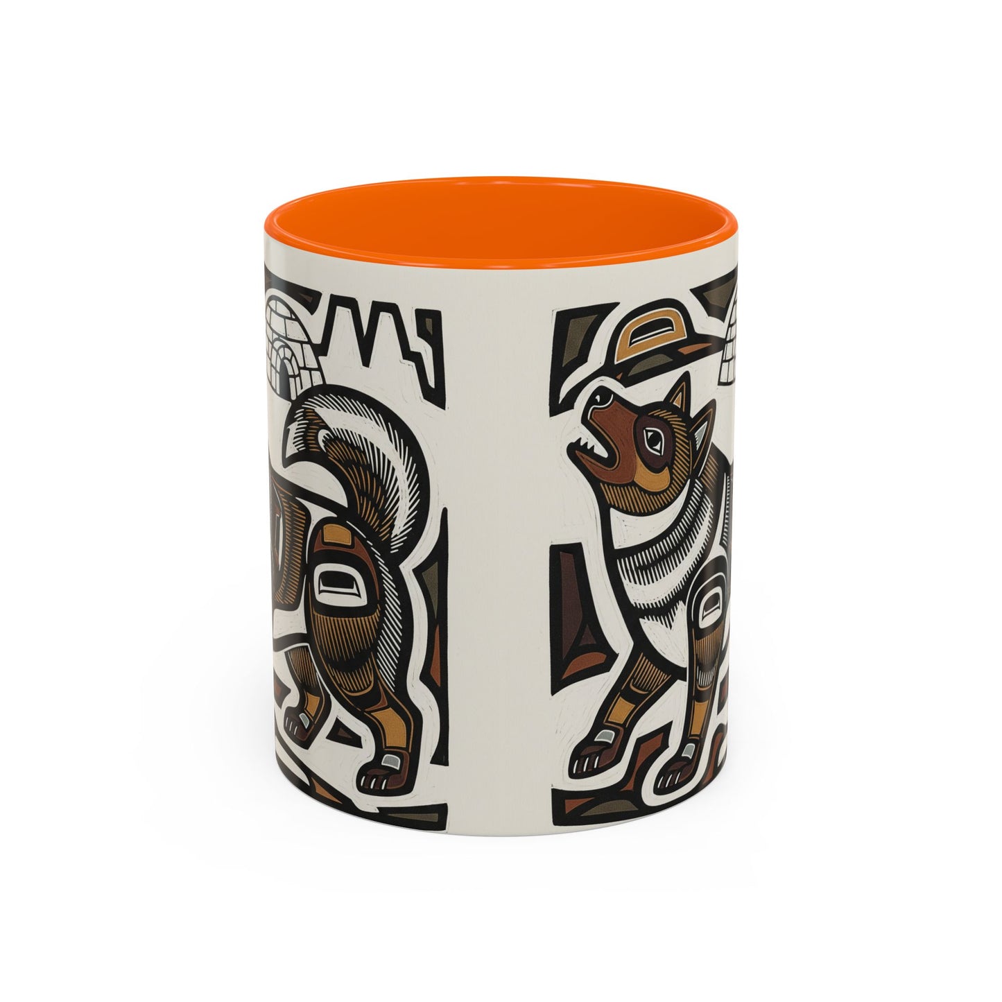 Canadian Eskimo Dog Accent Coffee Mug - Perfect Gift for Dog Lovers