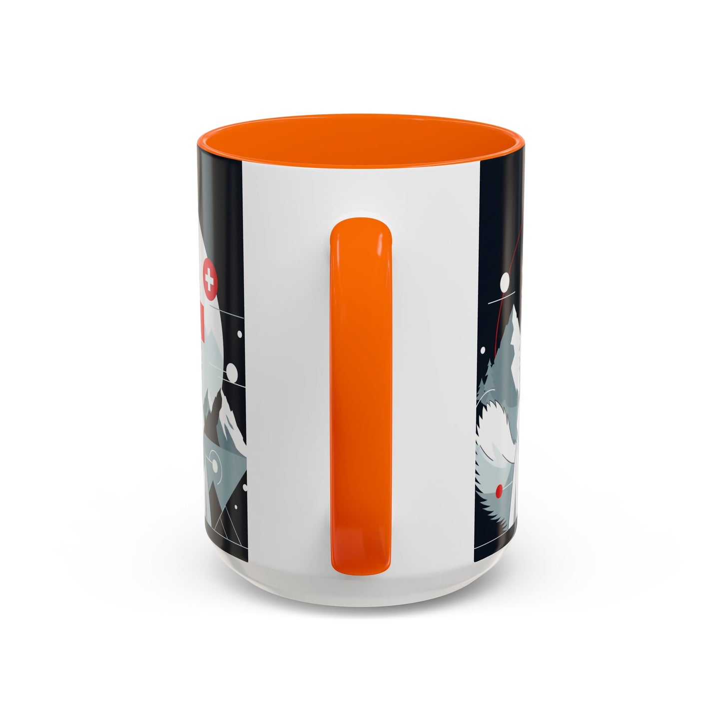 White Swiss Shepherd Dog Accent Coffee Mug - Perfect Gift for Dog Lovers
