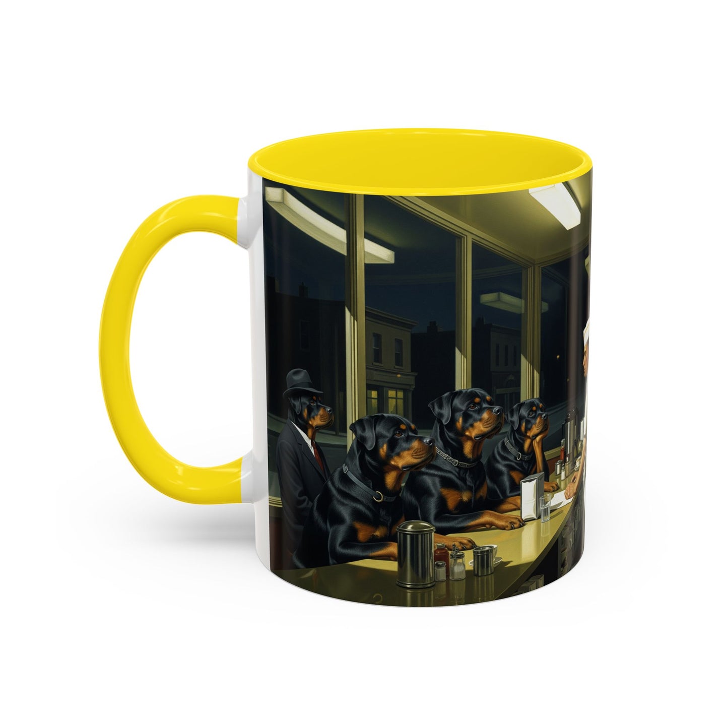 Rottweiler Accent Coffee Mug - Perfect Gift for Dog Lovers