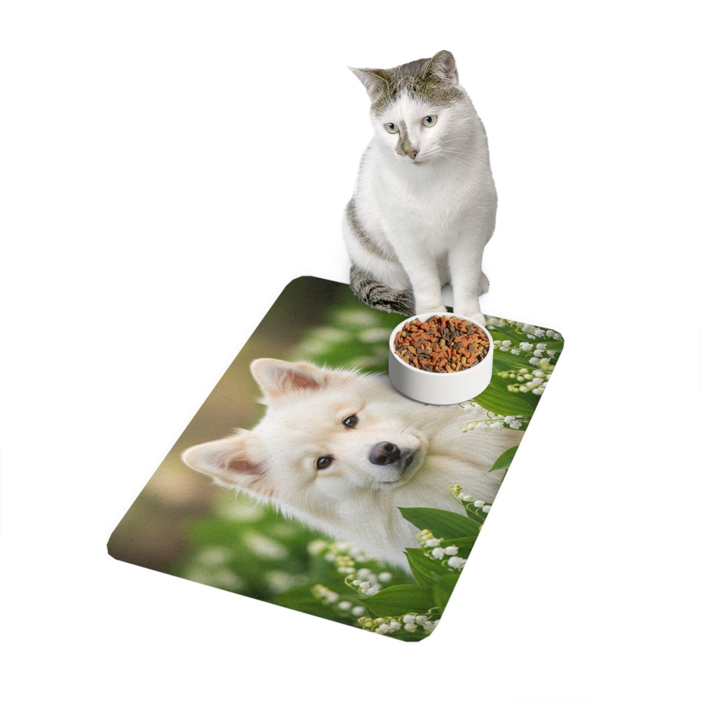 Pet Food Mat (12x18) - Finnish Lapphund