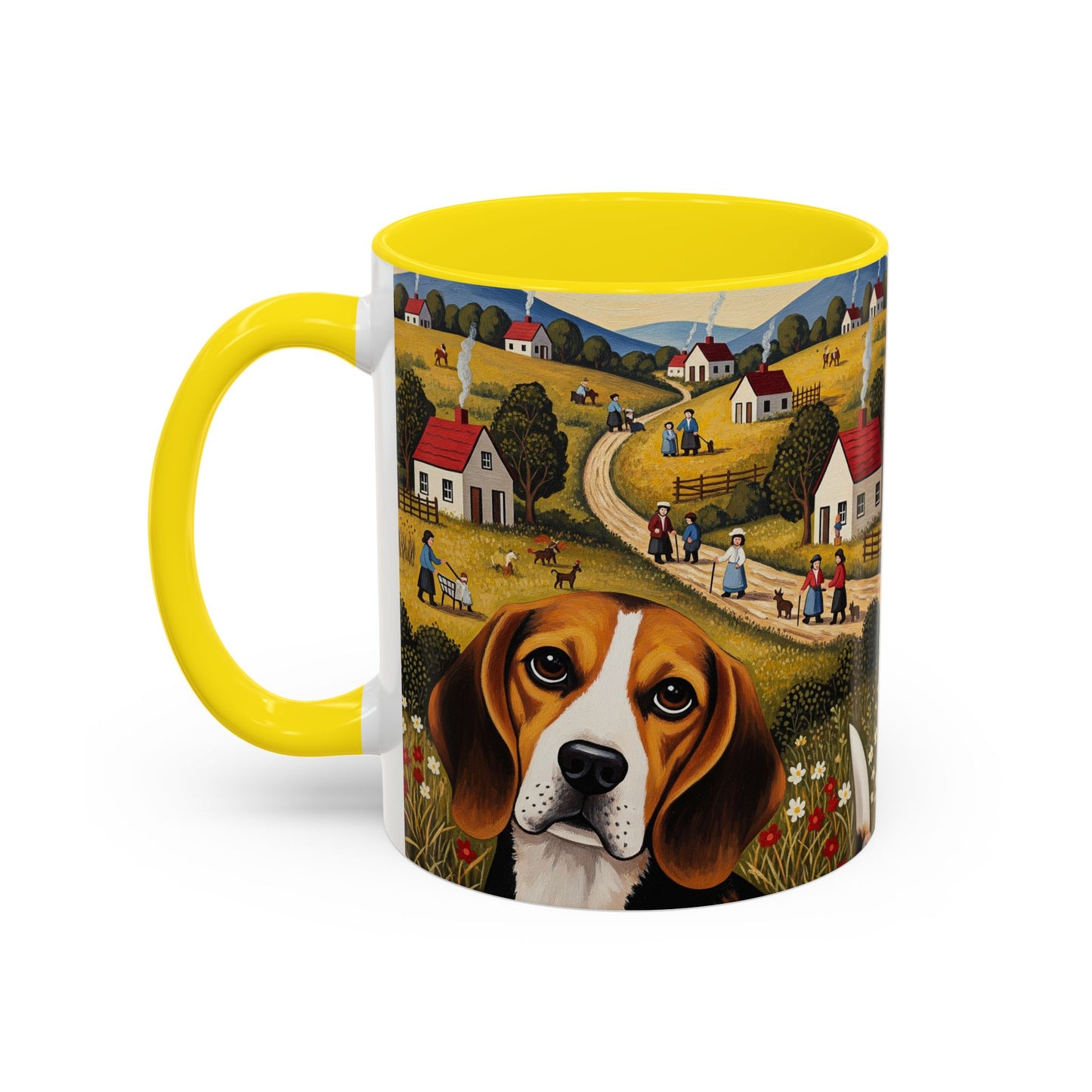 Beagle Accent Coffee Mug - Perfect Gift for Dog Lovers