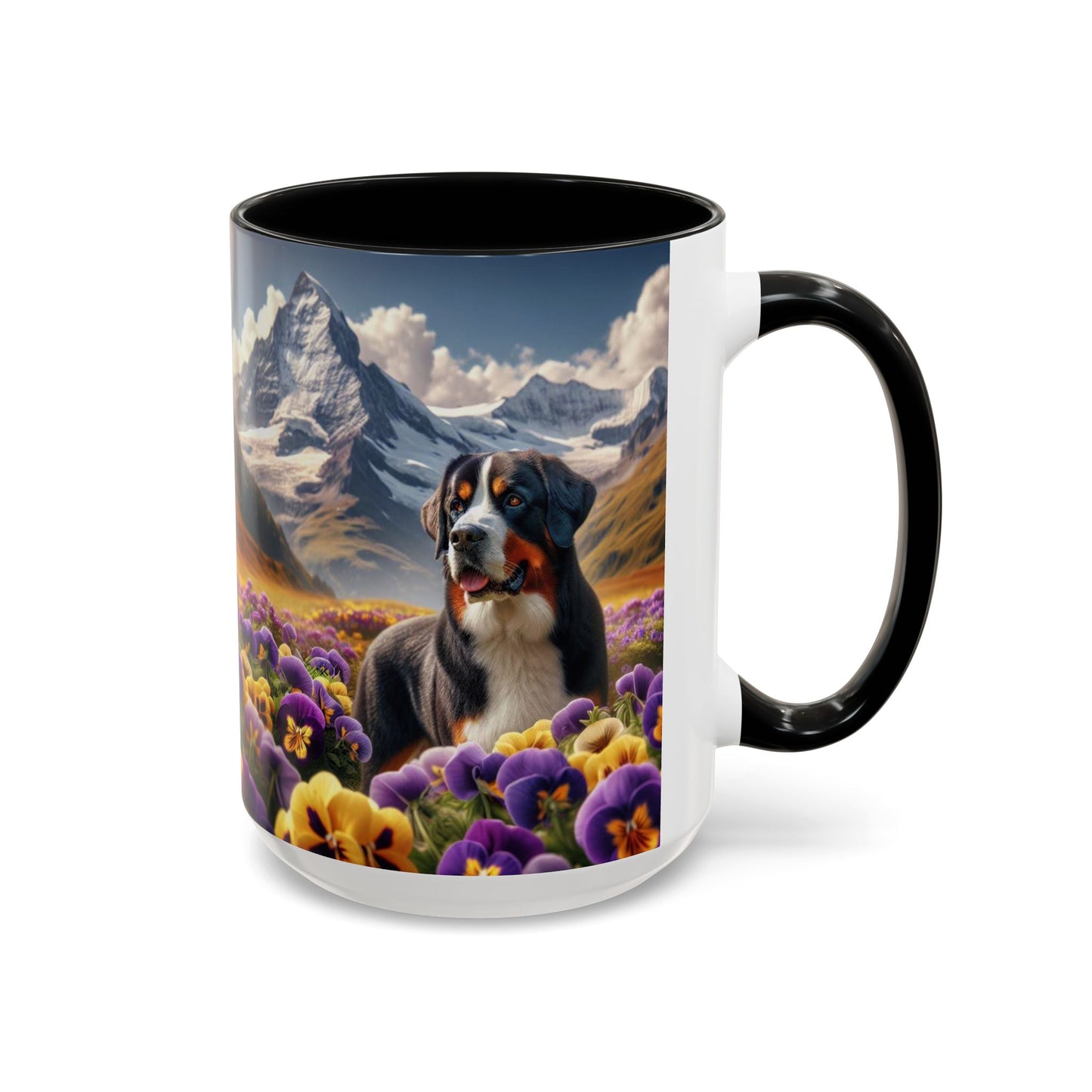 Greater Swiss Mountain Dog Accent Coffee Mug - Perfect Gift for Dog Lovers