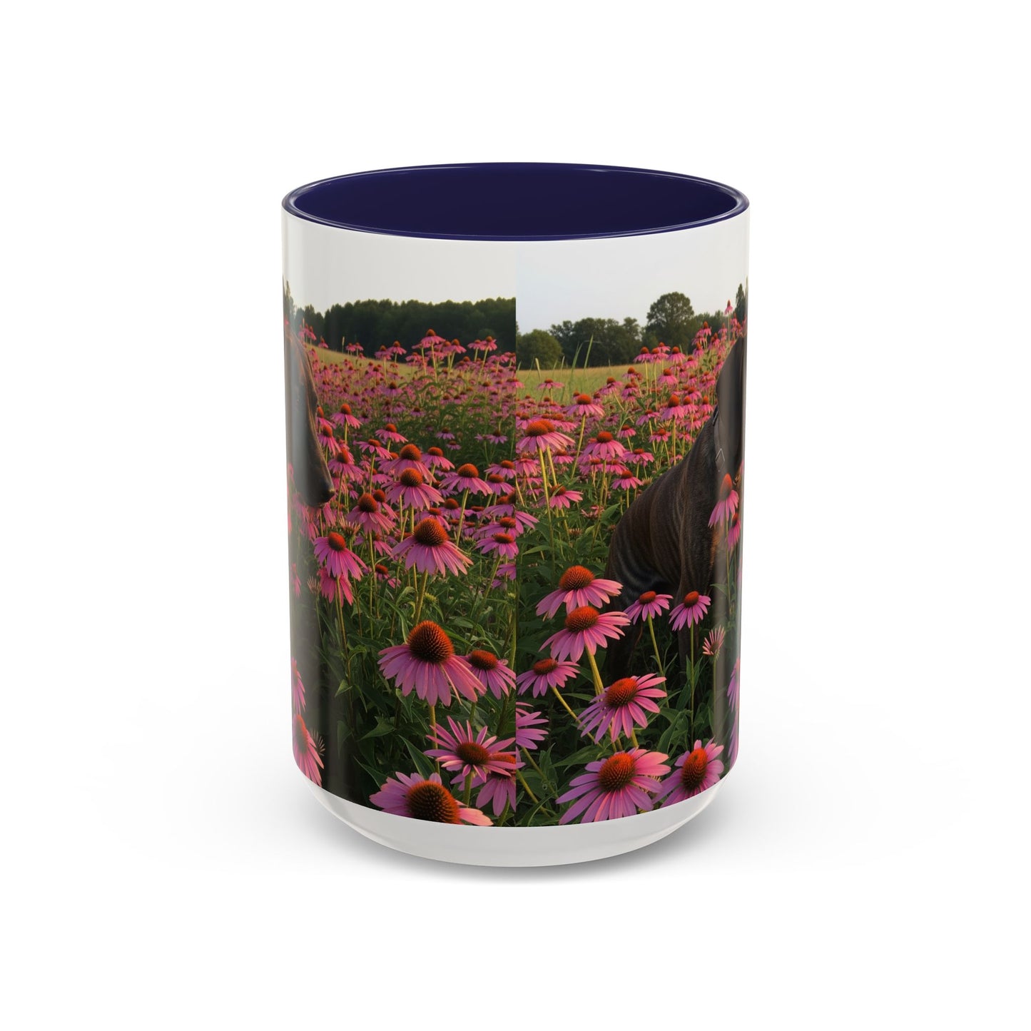 Treeing Tennessee Brindle Accent Coffee Mug - Perfect Gift for Dog Lovers