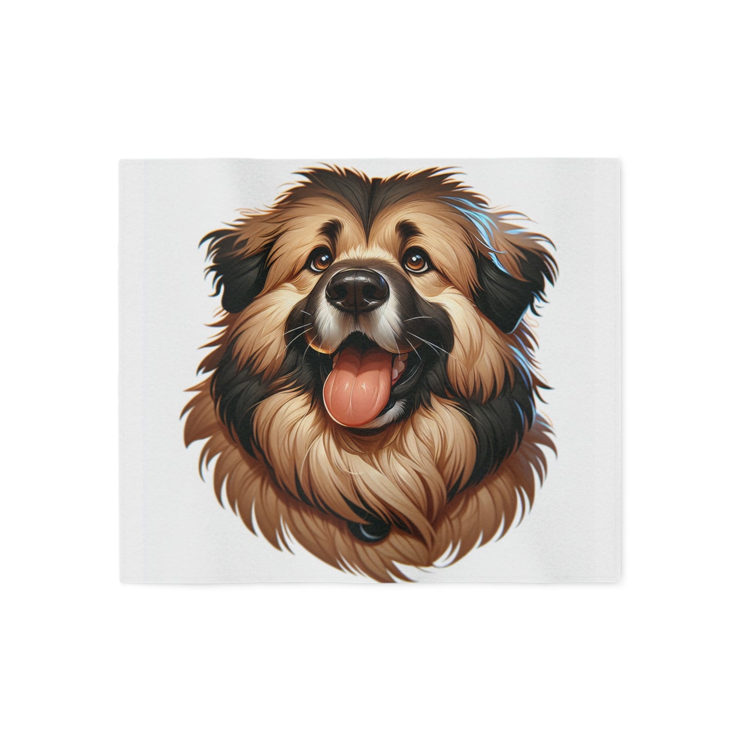 Caucasian Shepherd Dog Sweatshirt Blanket