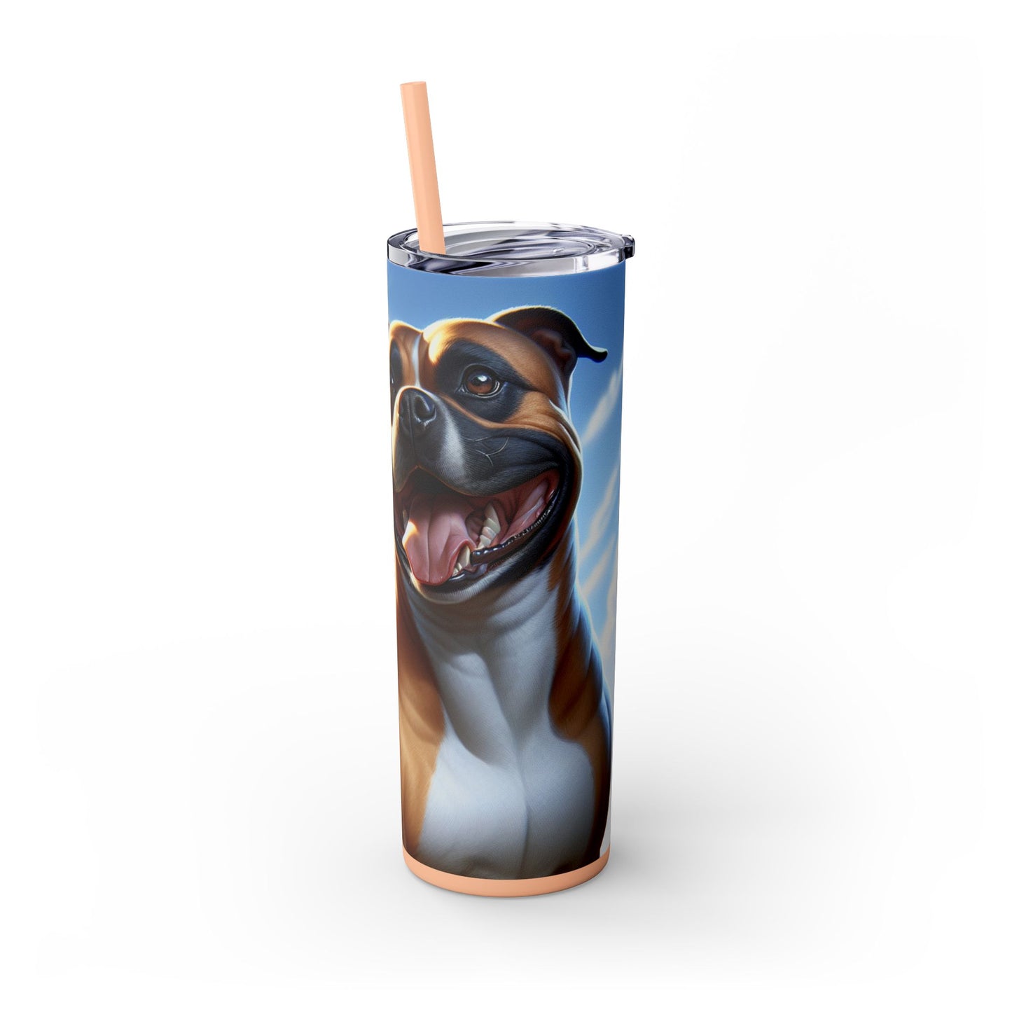 American Staffordshire Terrier Tumbler with Straw, 20oz