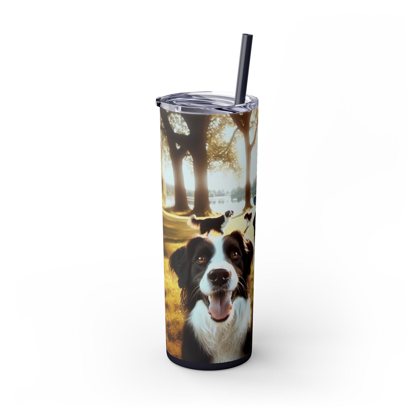 Stabyhouns Tumbler with Straw, 20oz