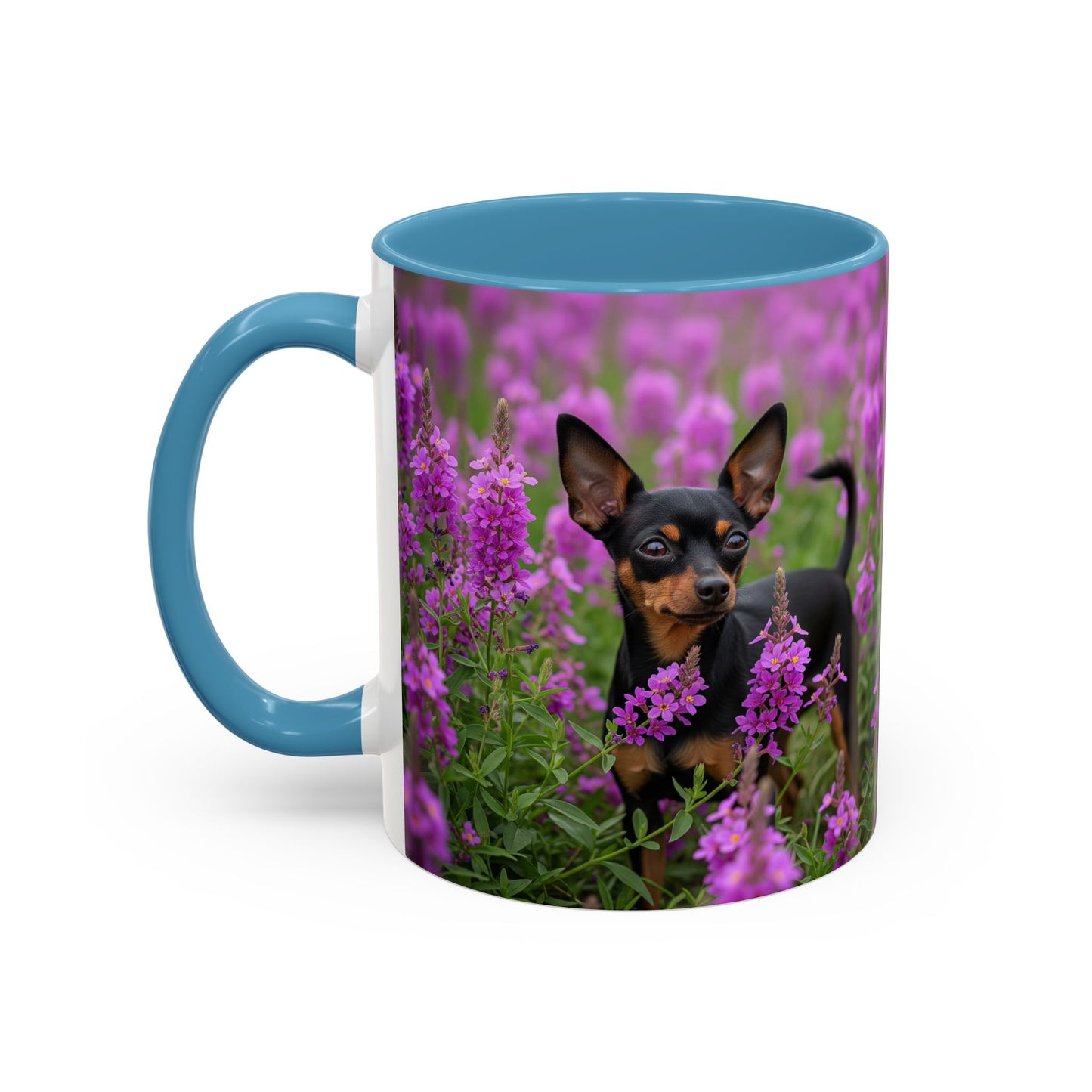 English Toy Terrier Accent Coffee Mug - Perfect Gift for Dog Lovers