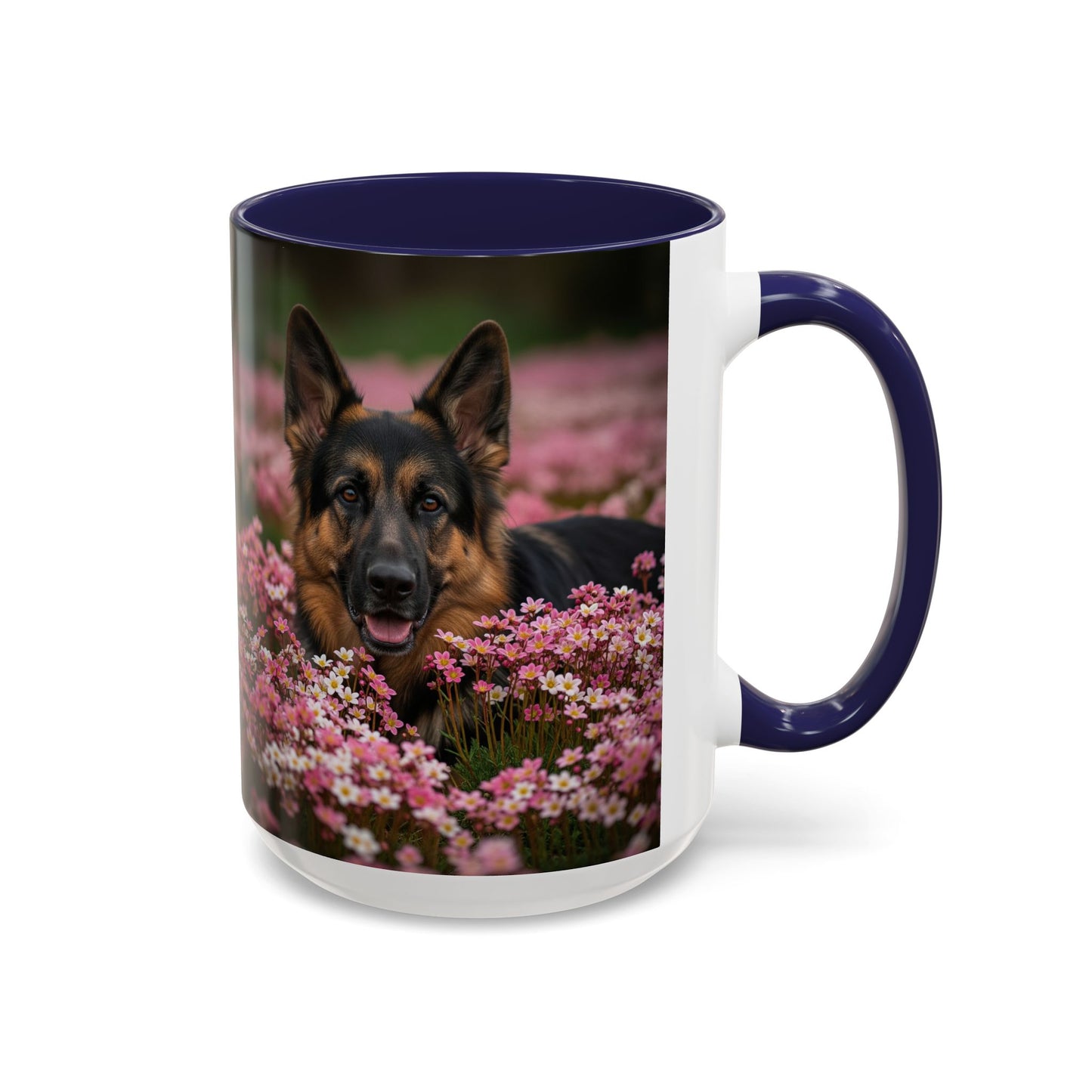 German Shepherd Accent Coffee Mug - Perfect Gift for Dog Lovers