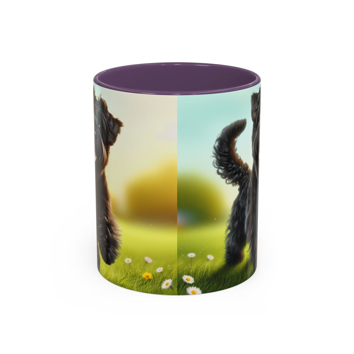 Russian Black Terrier Accent Coffee Mug - Perfect Gift for Dog Lovers