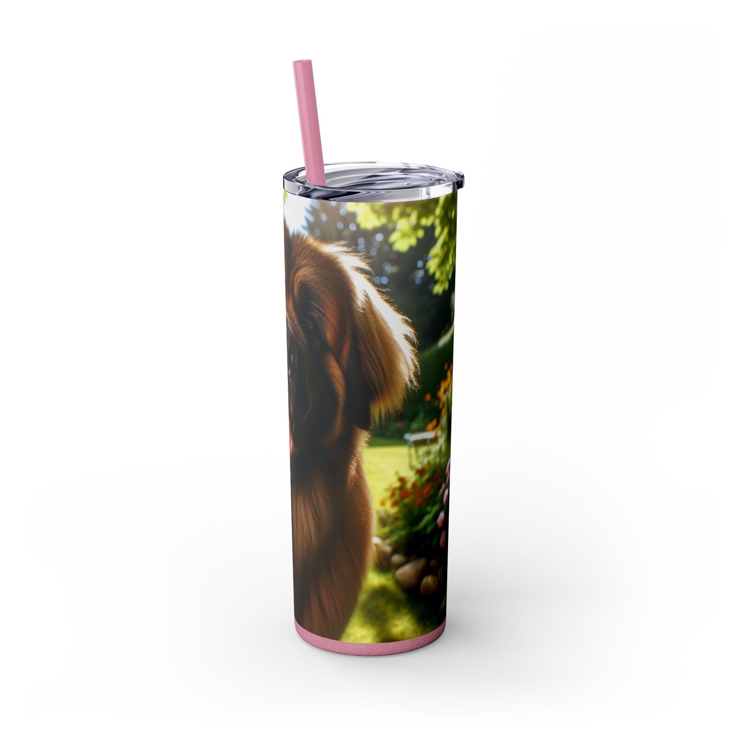 Leonberger Tumbler with Straw, 20oz