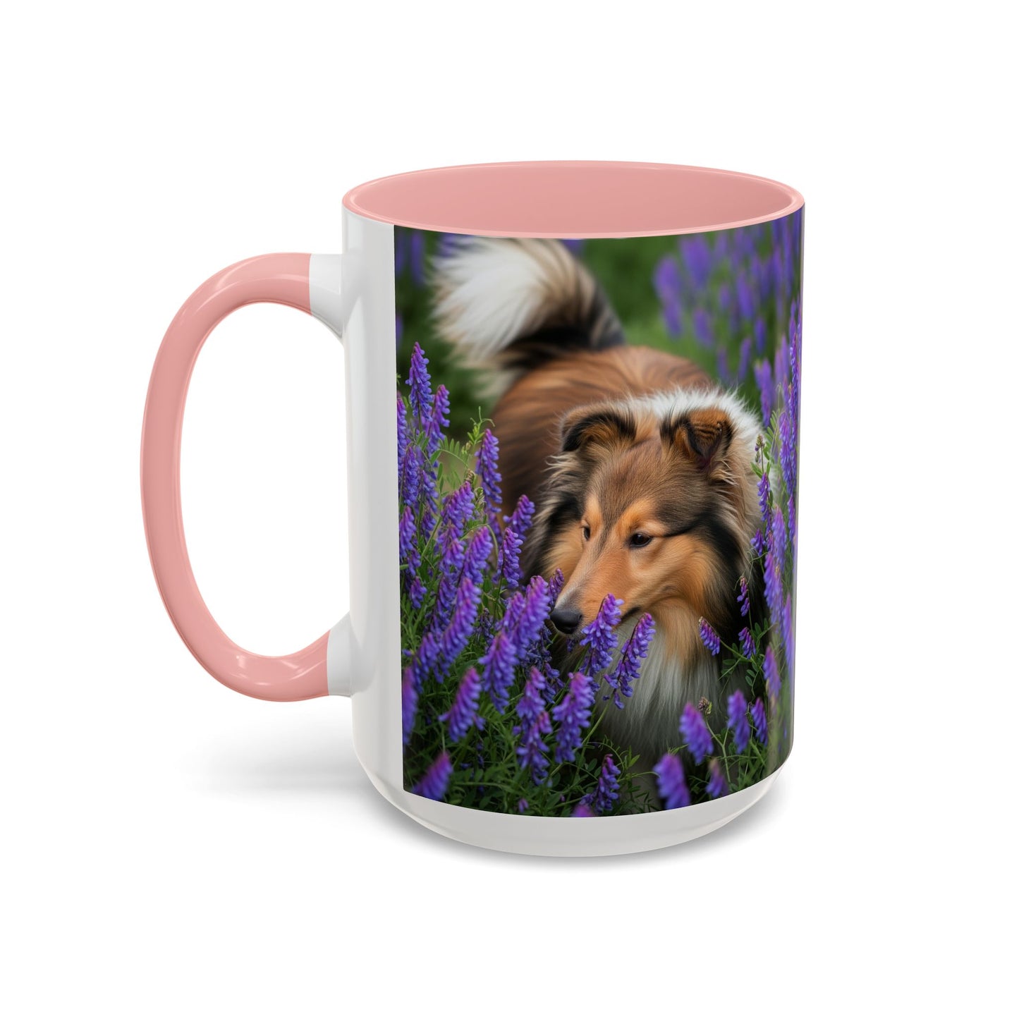 Shetland Sheepdog Accent Coffee Mug - Perfect Gift for Dog Lovers