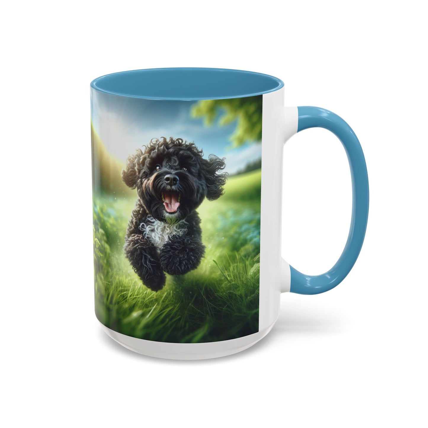 Portuguese Water Dog Accent Coffee Mug - Perfect Gift for Dog Lovers