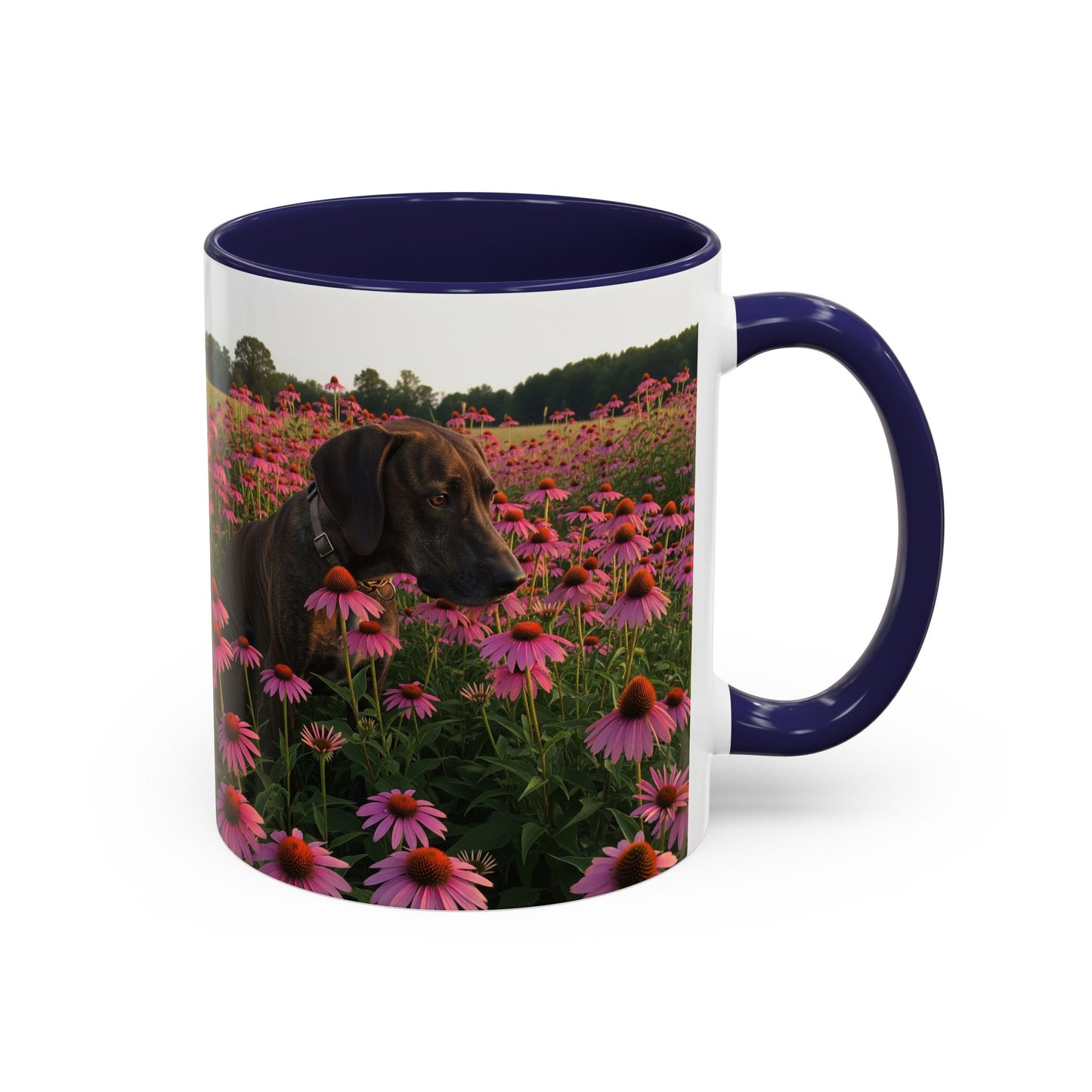 Treeing Tennessee Brindle Accent Coffee Mug - Perfect Gift for Dog Lovers