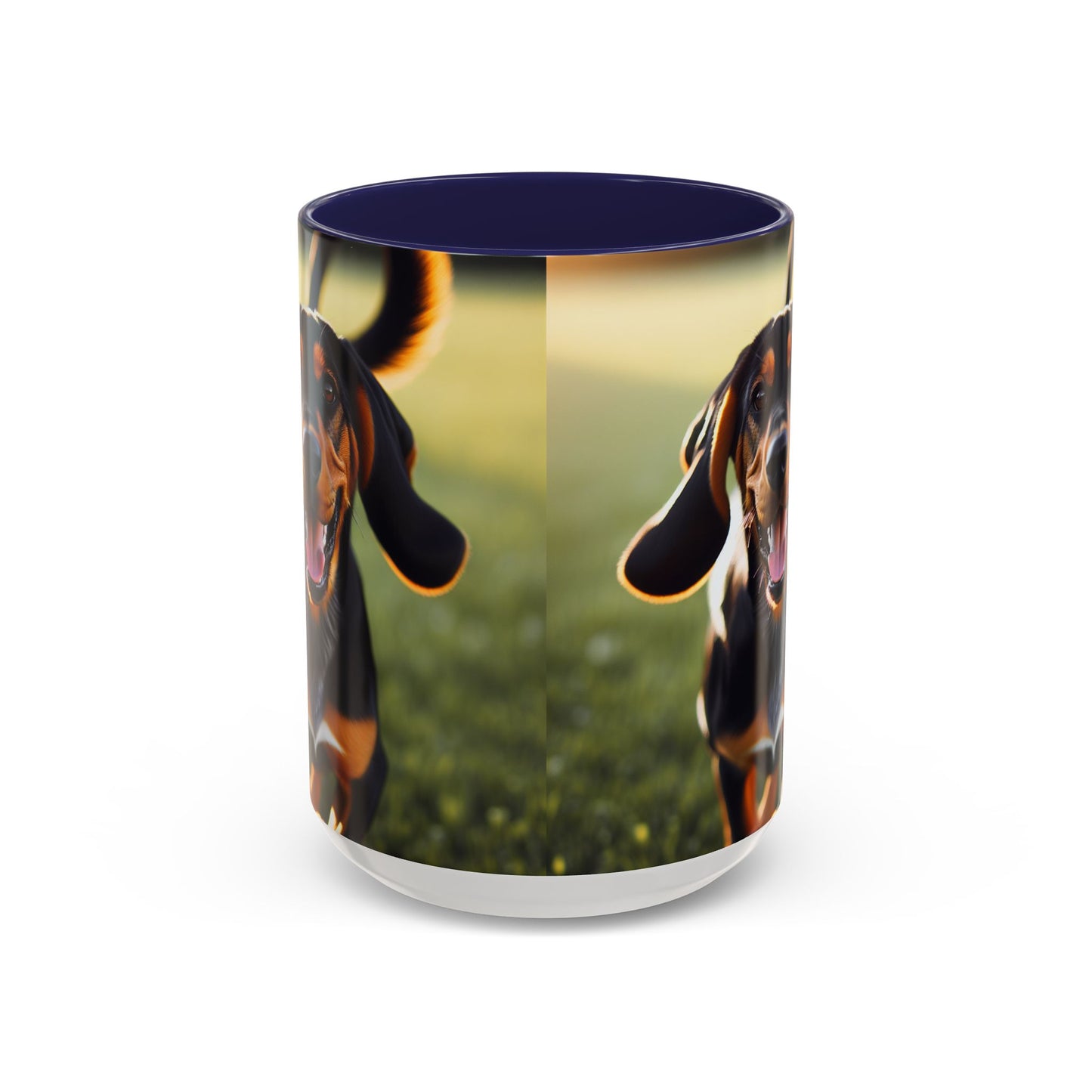 Black and Tan Coonhound Accent Coffee Mug - Perfect Gift for Dog Lovers
